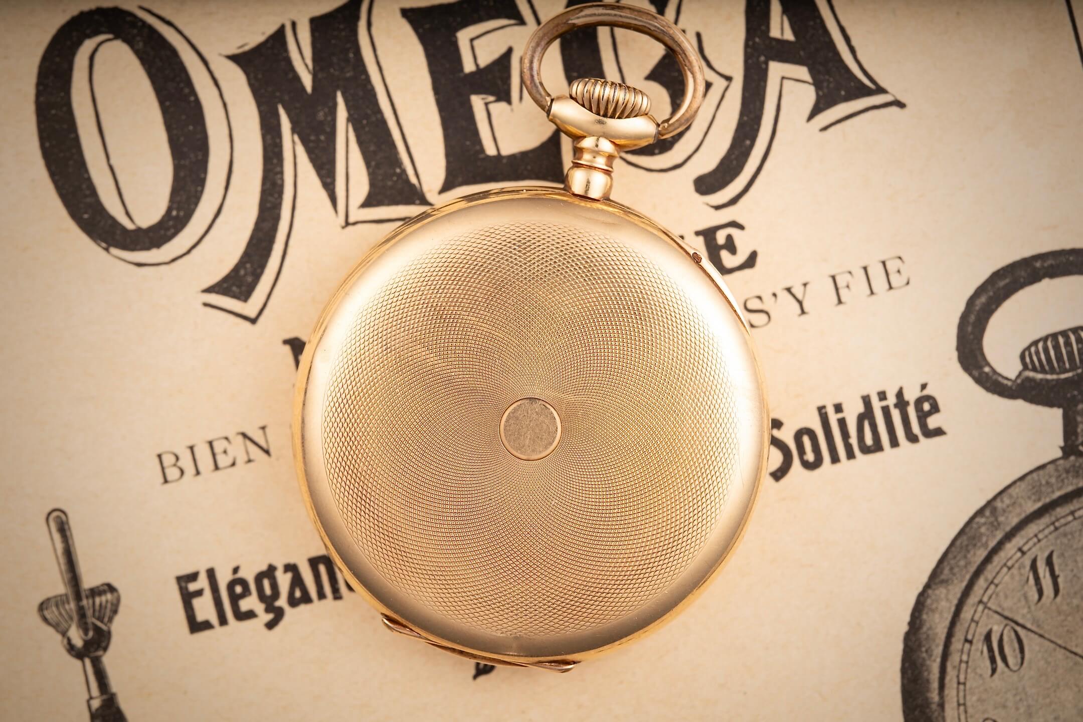 Omega Pocketwatch Enamel Dial