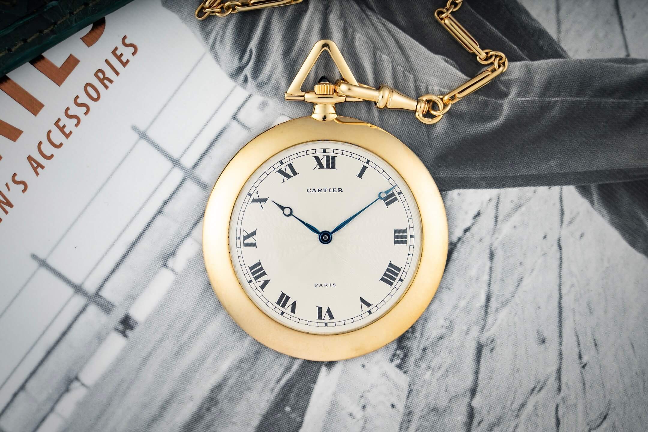 Cartier Pocket Watch 'Knife Case'
