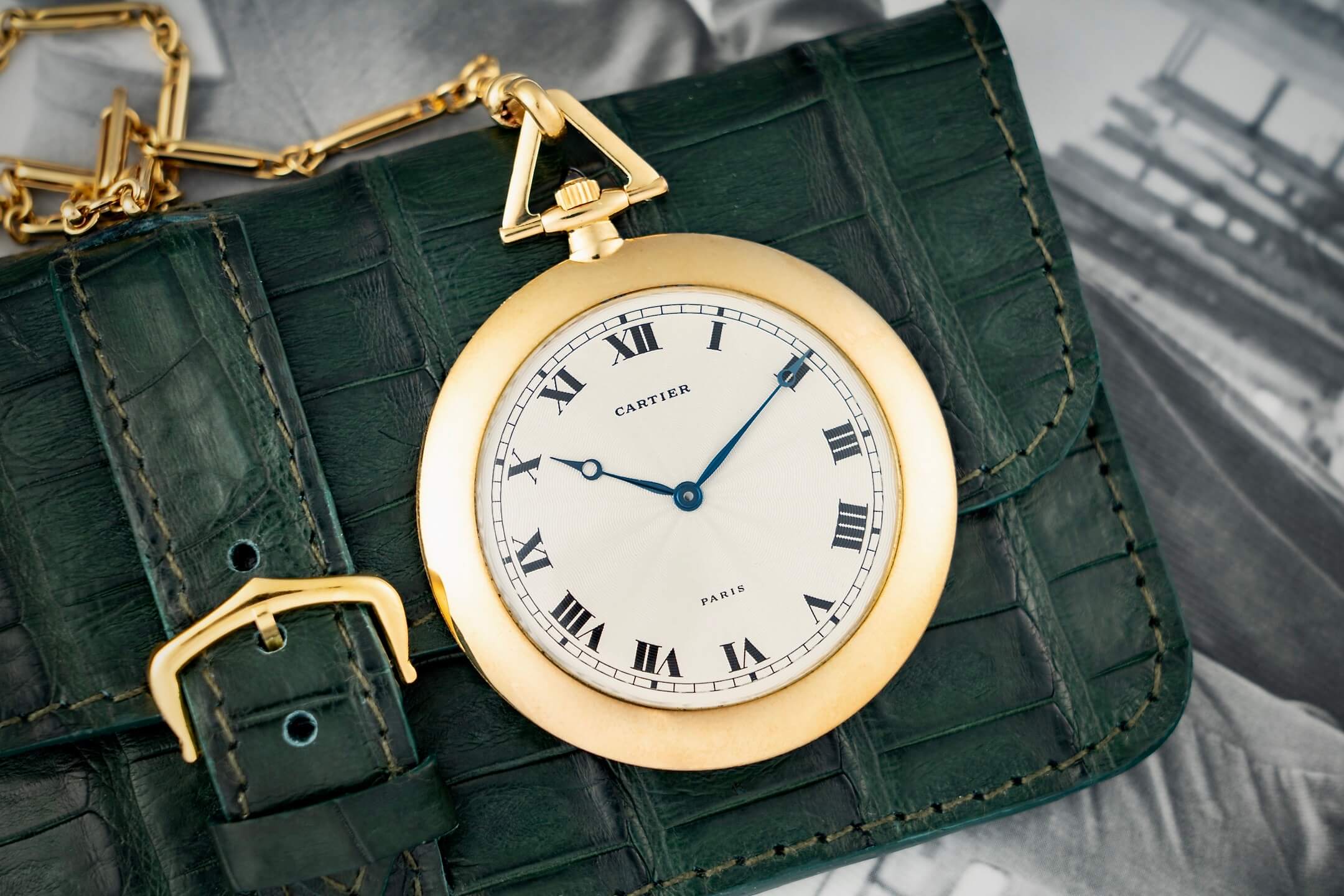 Cartier Pocket Watch 'Knife Case'