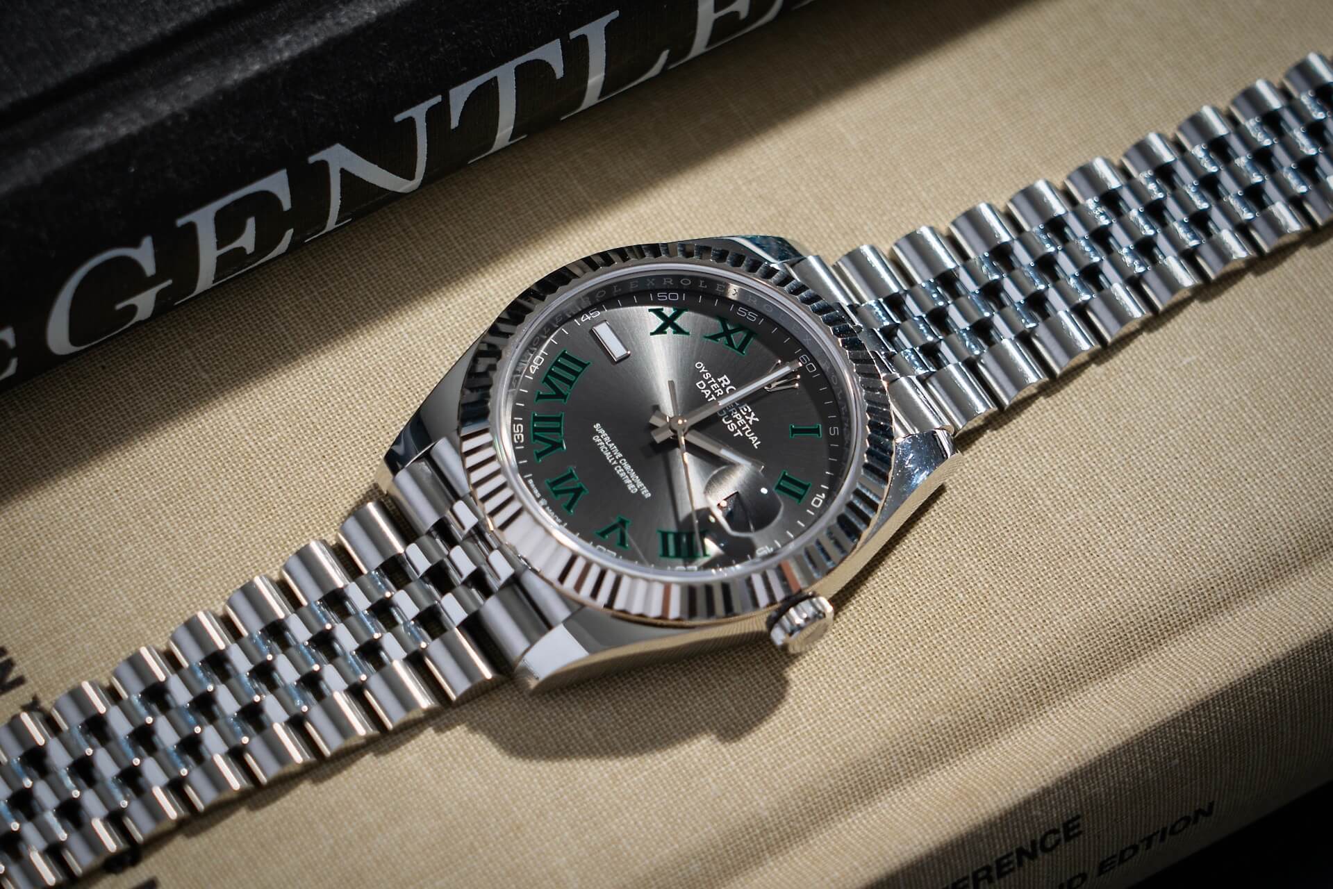 Rolex Datejust 126334 'Wimbledon' B&P