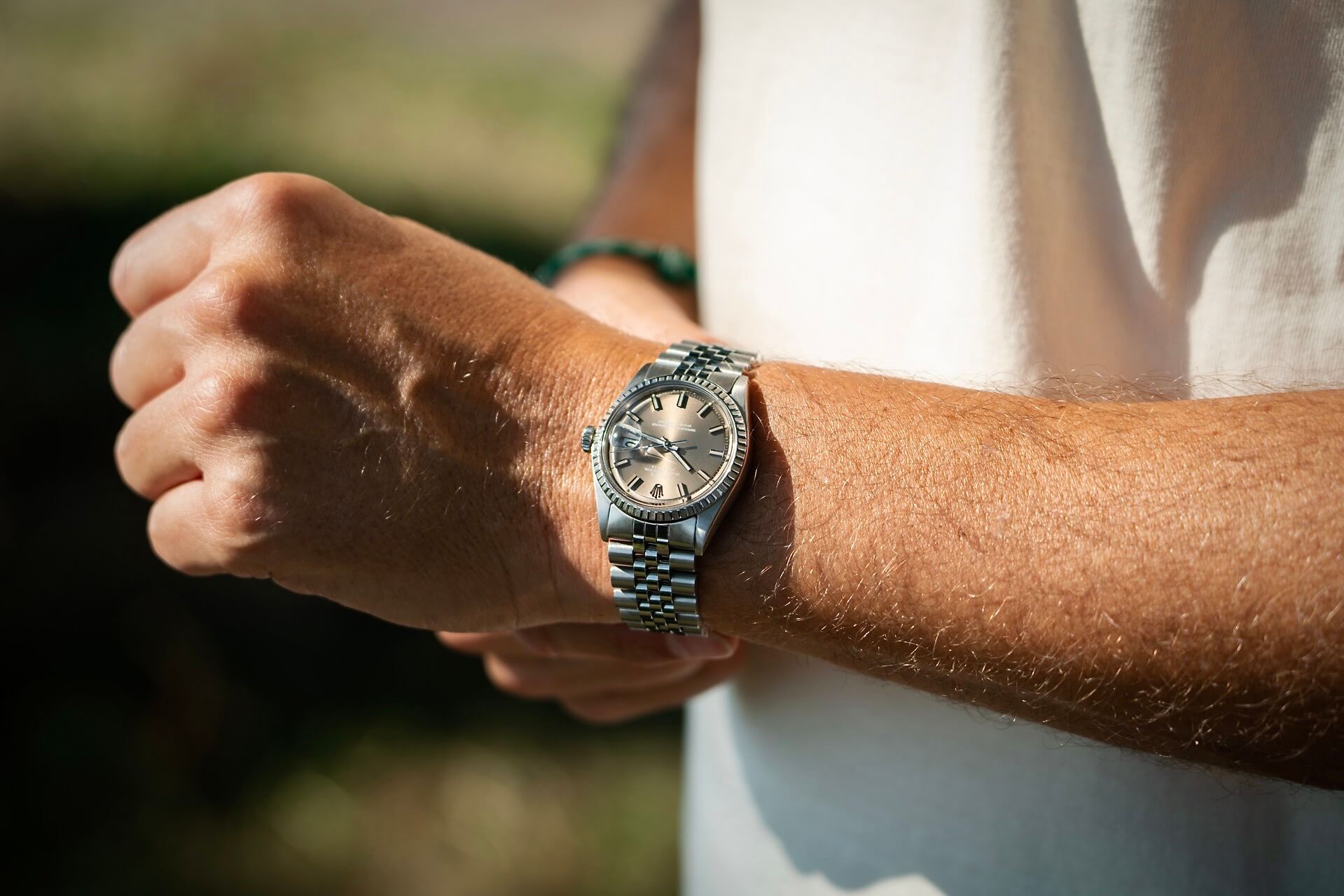 Rolex Datejust 1603 'Taupe Wide Boy Sigma'