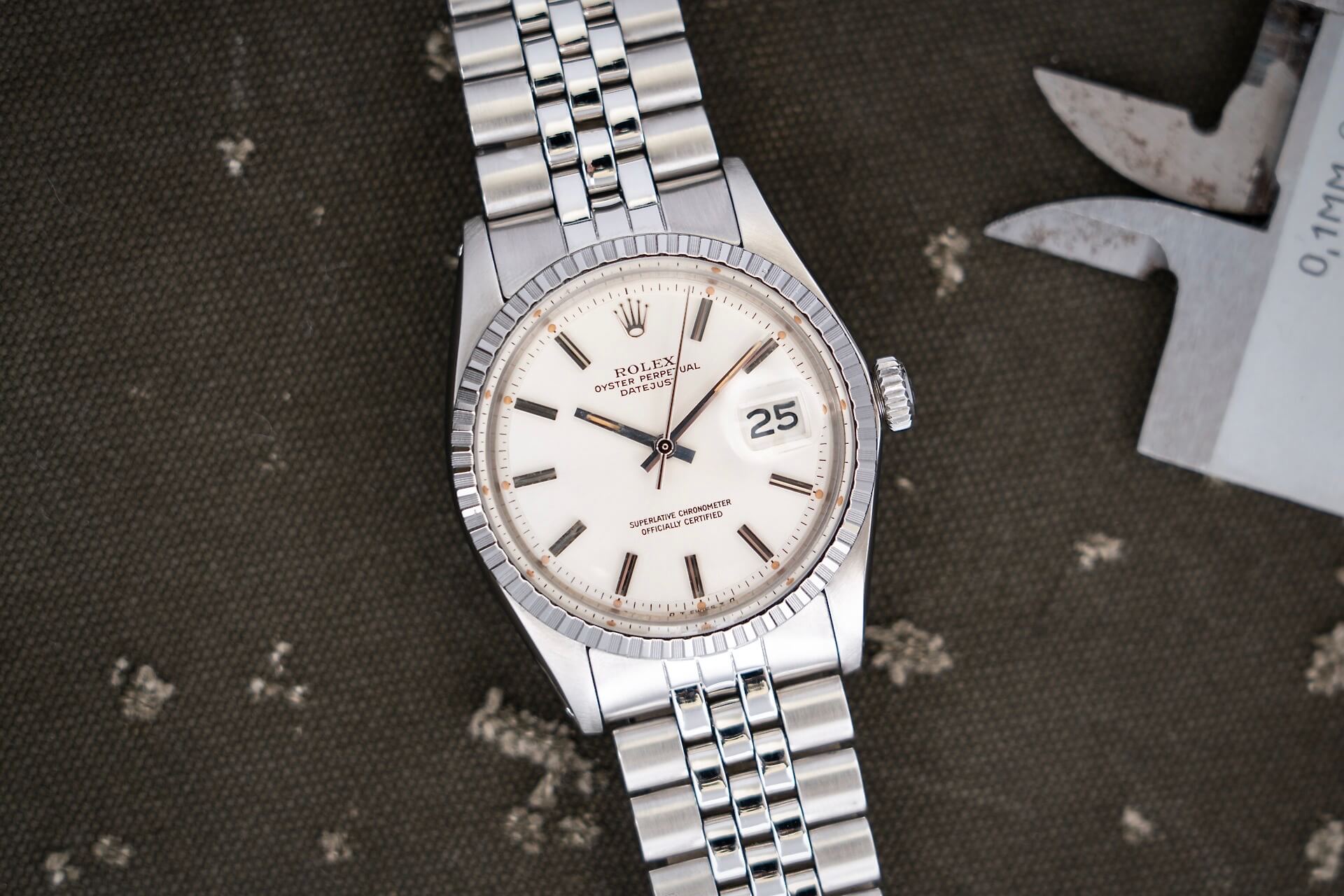 Rolex Datejust 1603 'Sigma Pumpkin' Dial