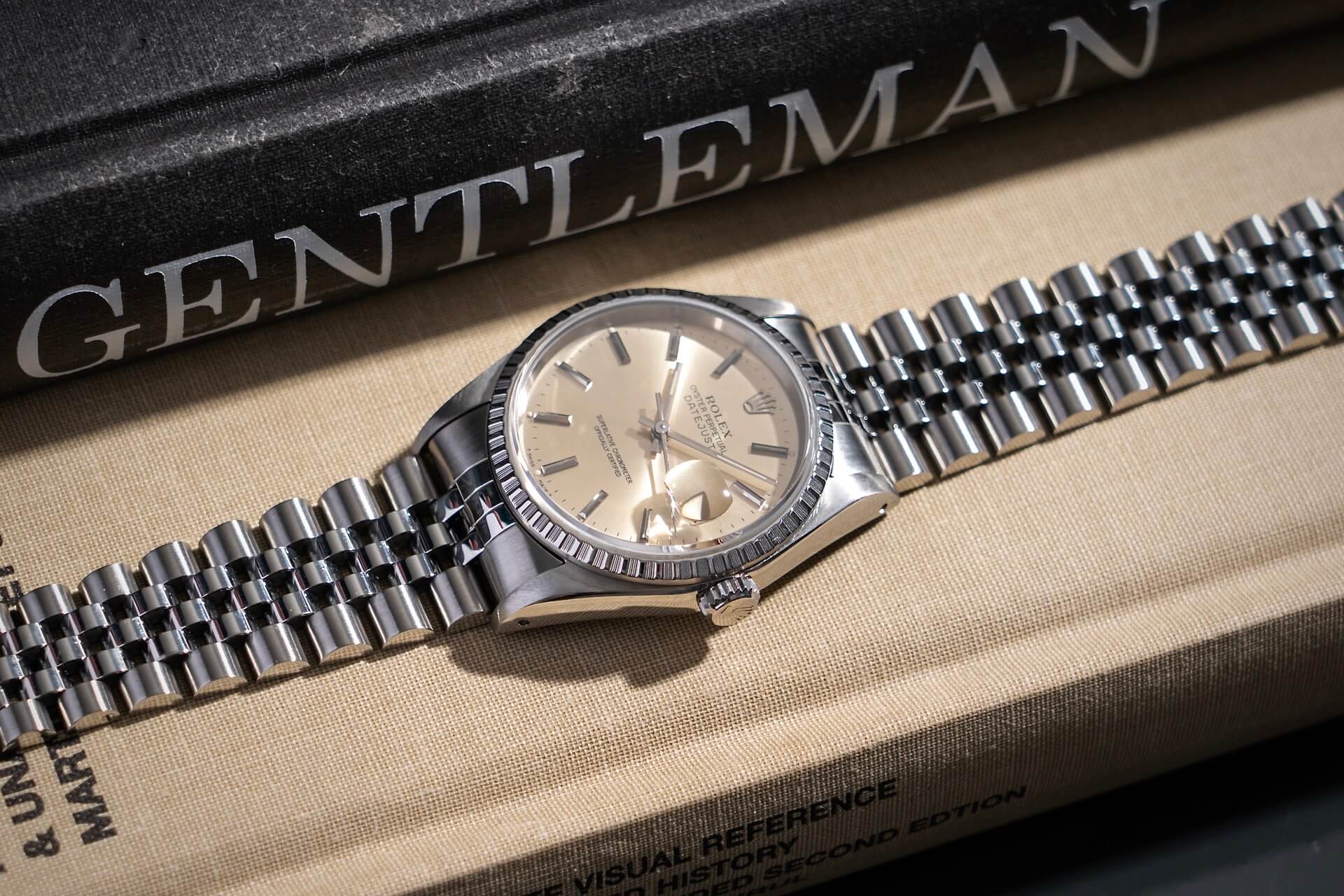 Rolex Datejust 16220 'Champagne'