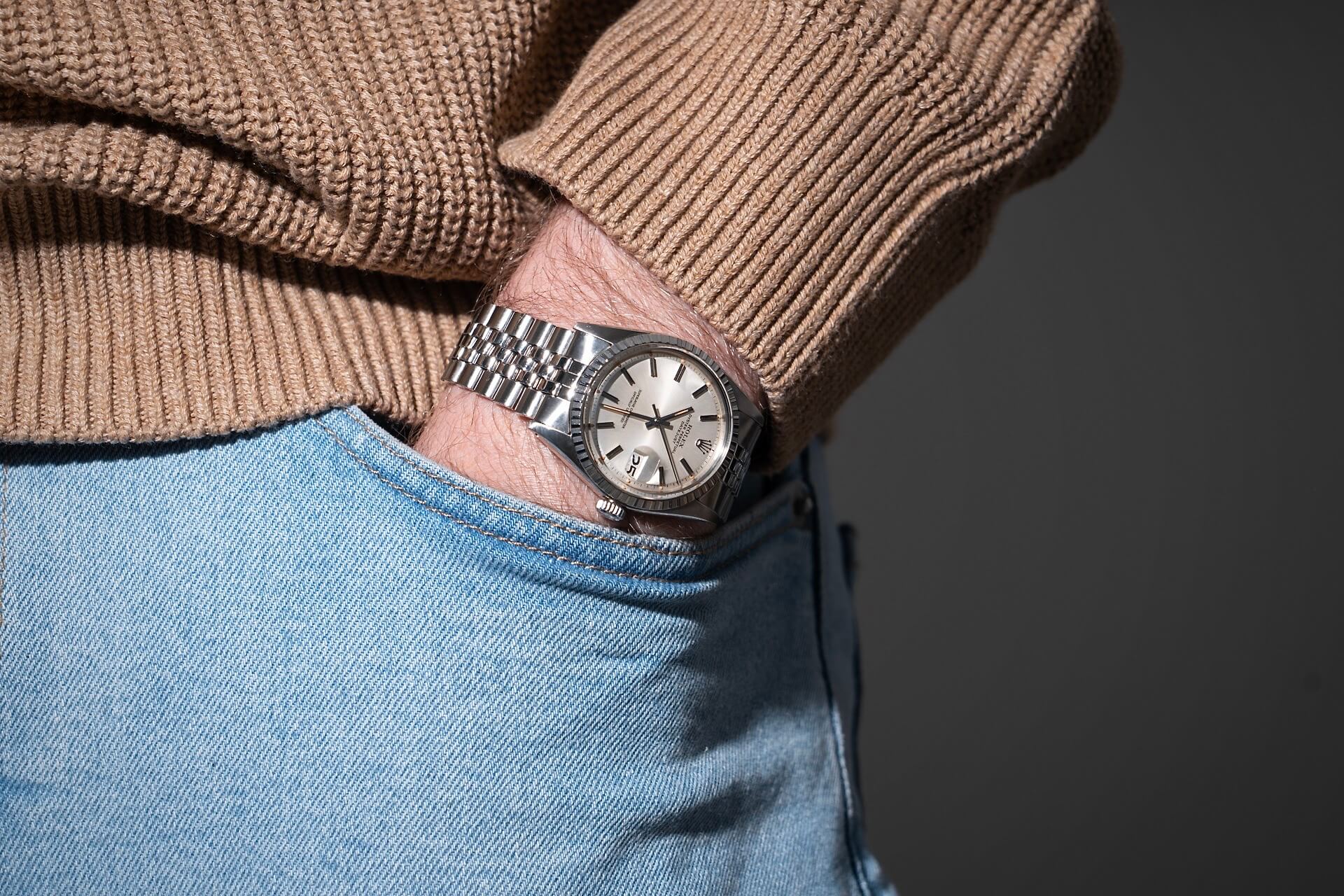 Rolex Datejust 1603 'Sigma Pumpkin' Dial