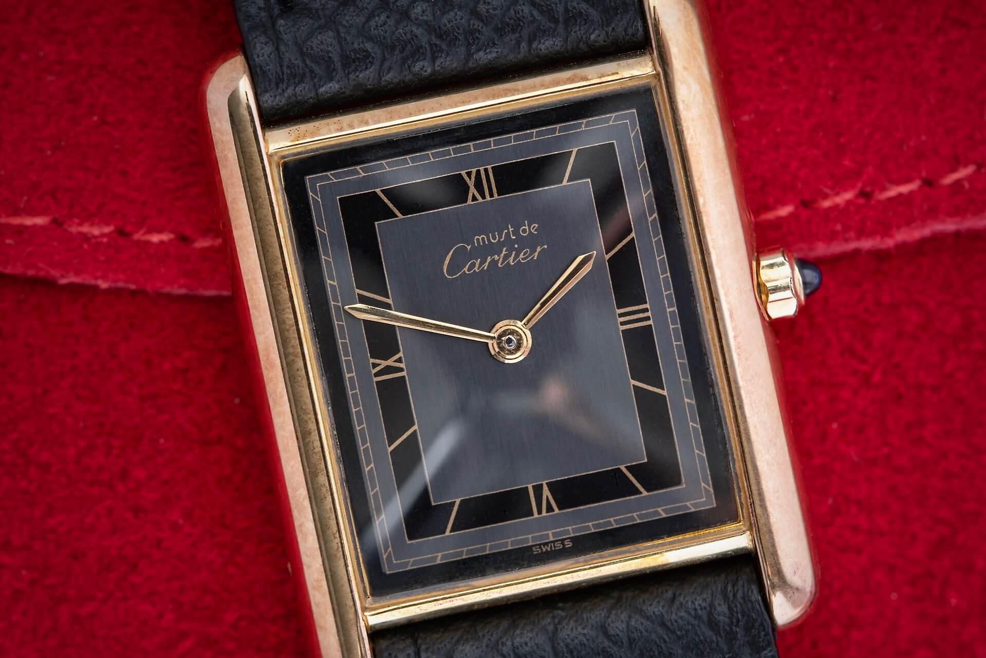 Must de Cartier Tank Medium B&P