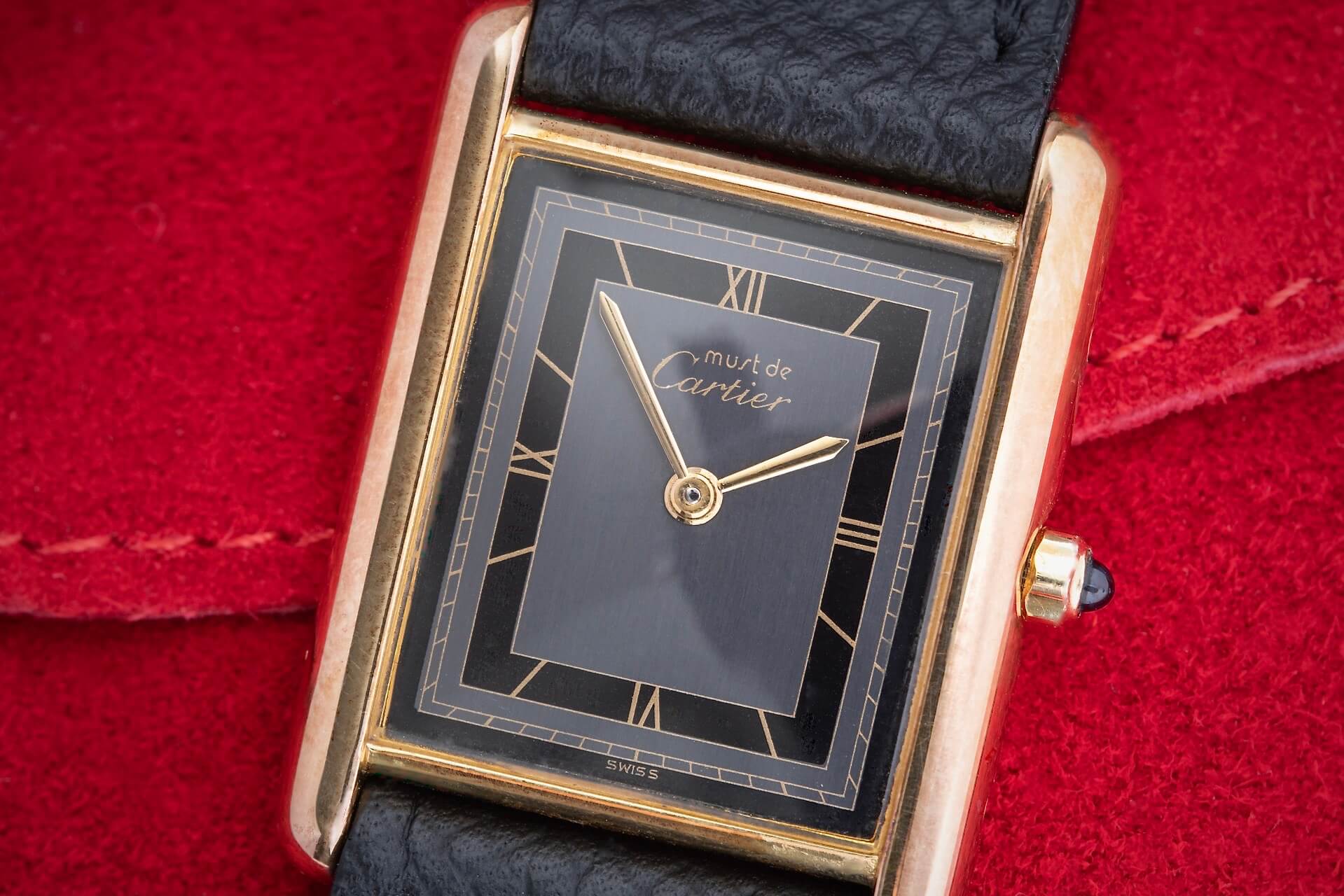 Must de Cartier Tank Medium B&P