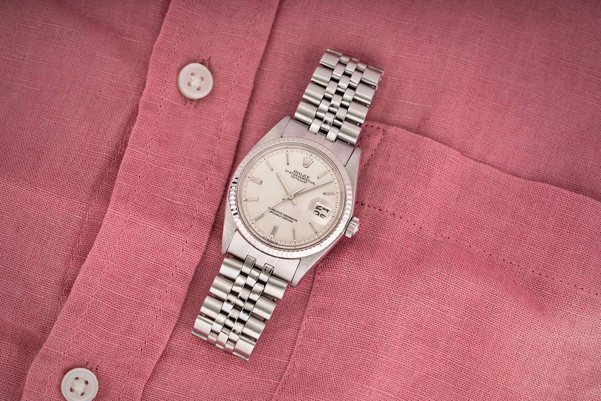 Rolex Datejust 1601 'Sigma Linen' Dial