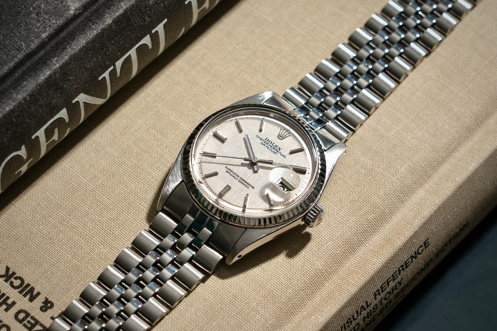 Rolex Datejust 1601 'Sigma Linen' Dial