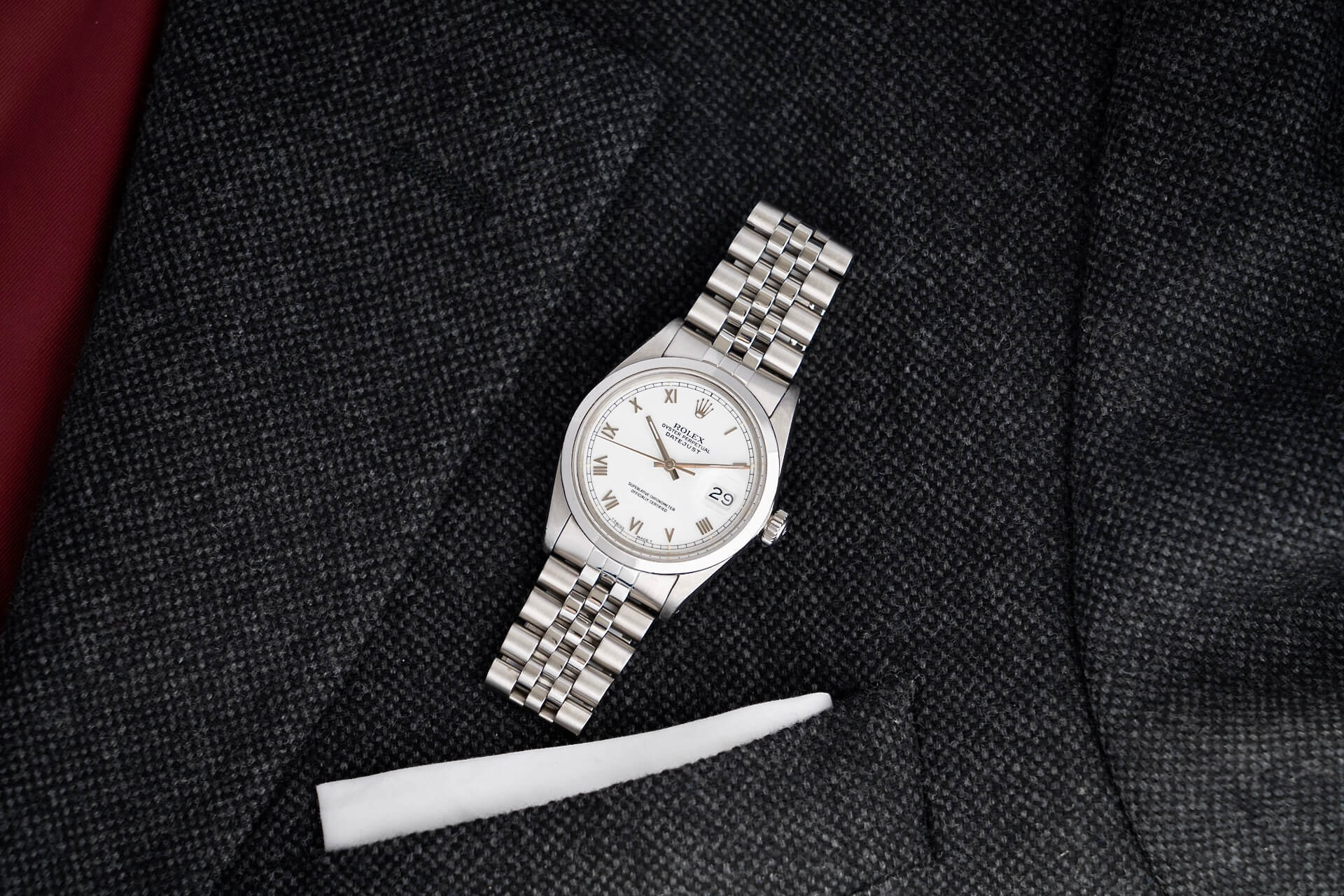 Rolex Datejust 16000 'Porcelain Dial'