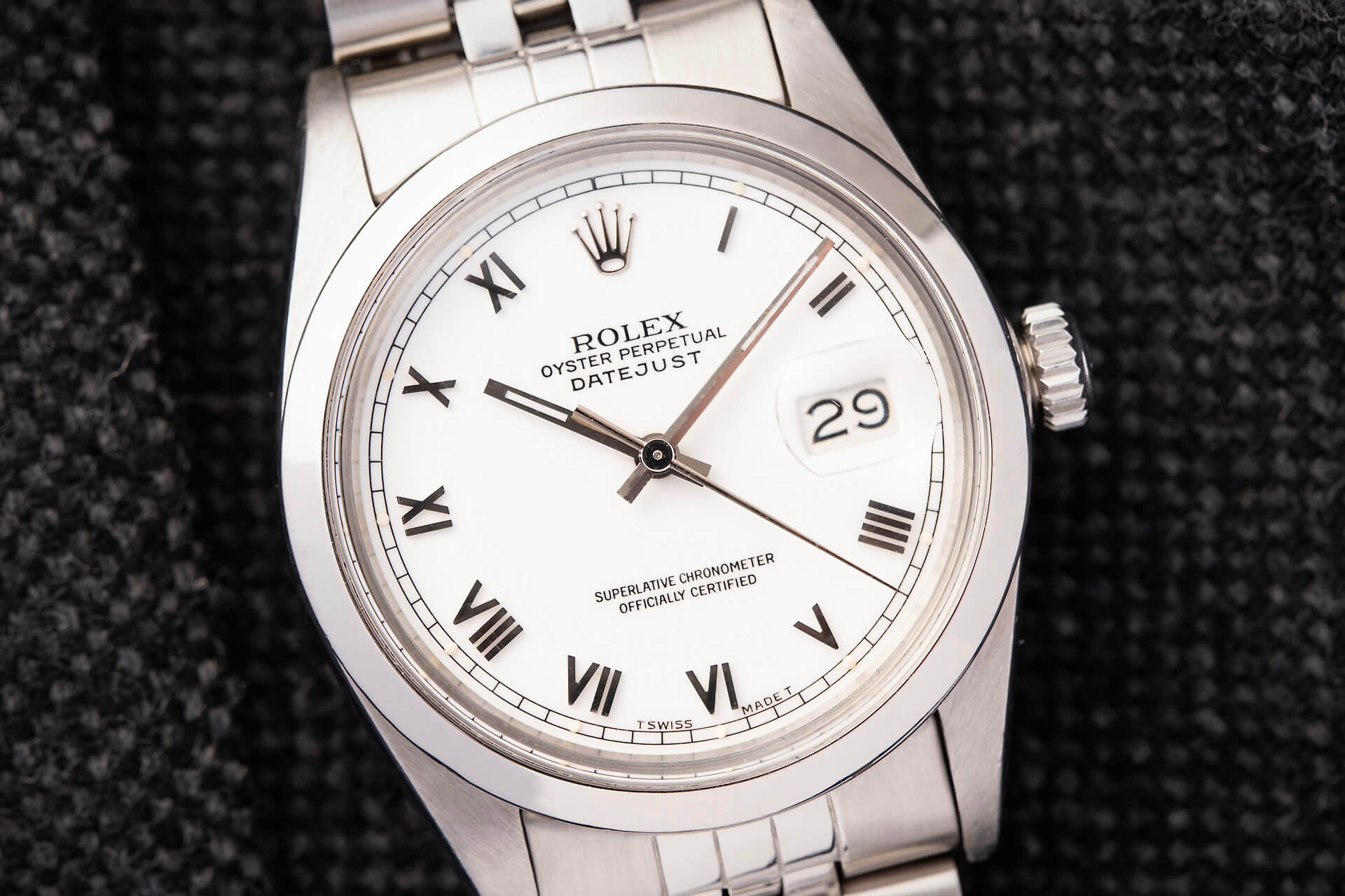 Rolex Datejust 16000 'Porcelain Dial'