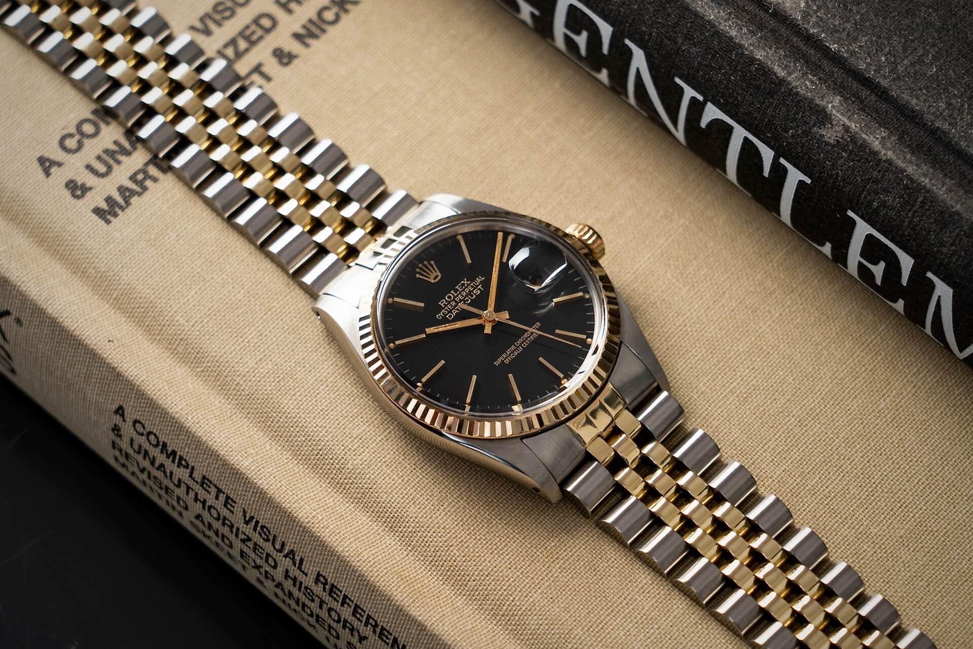 Rolex Datejust 16013 'Smokey Black'