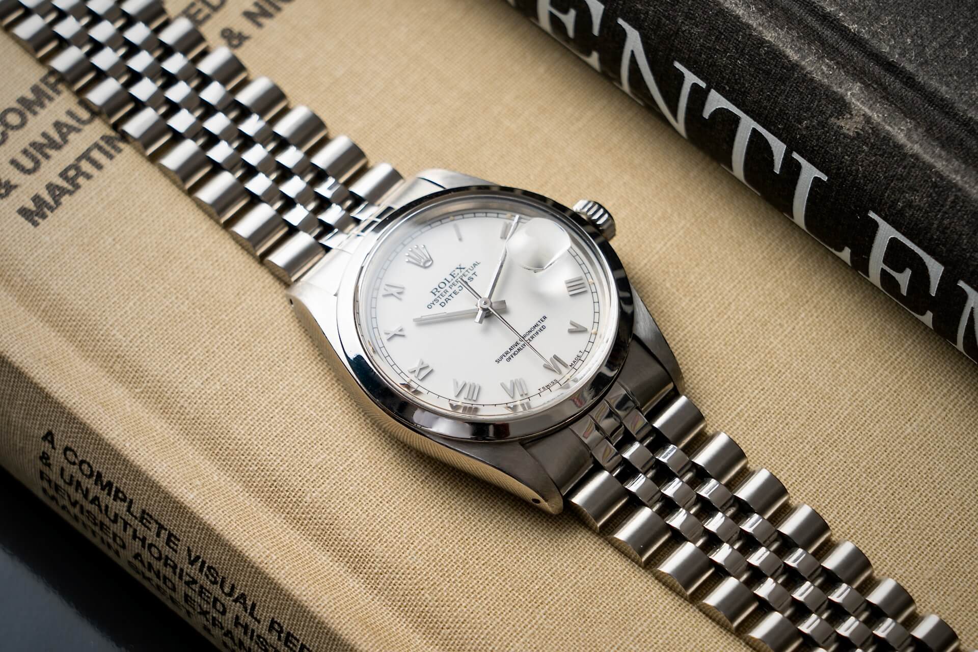 Rolex Datejust 16000 'Porcelain Dial'