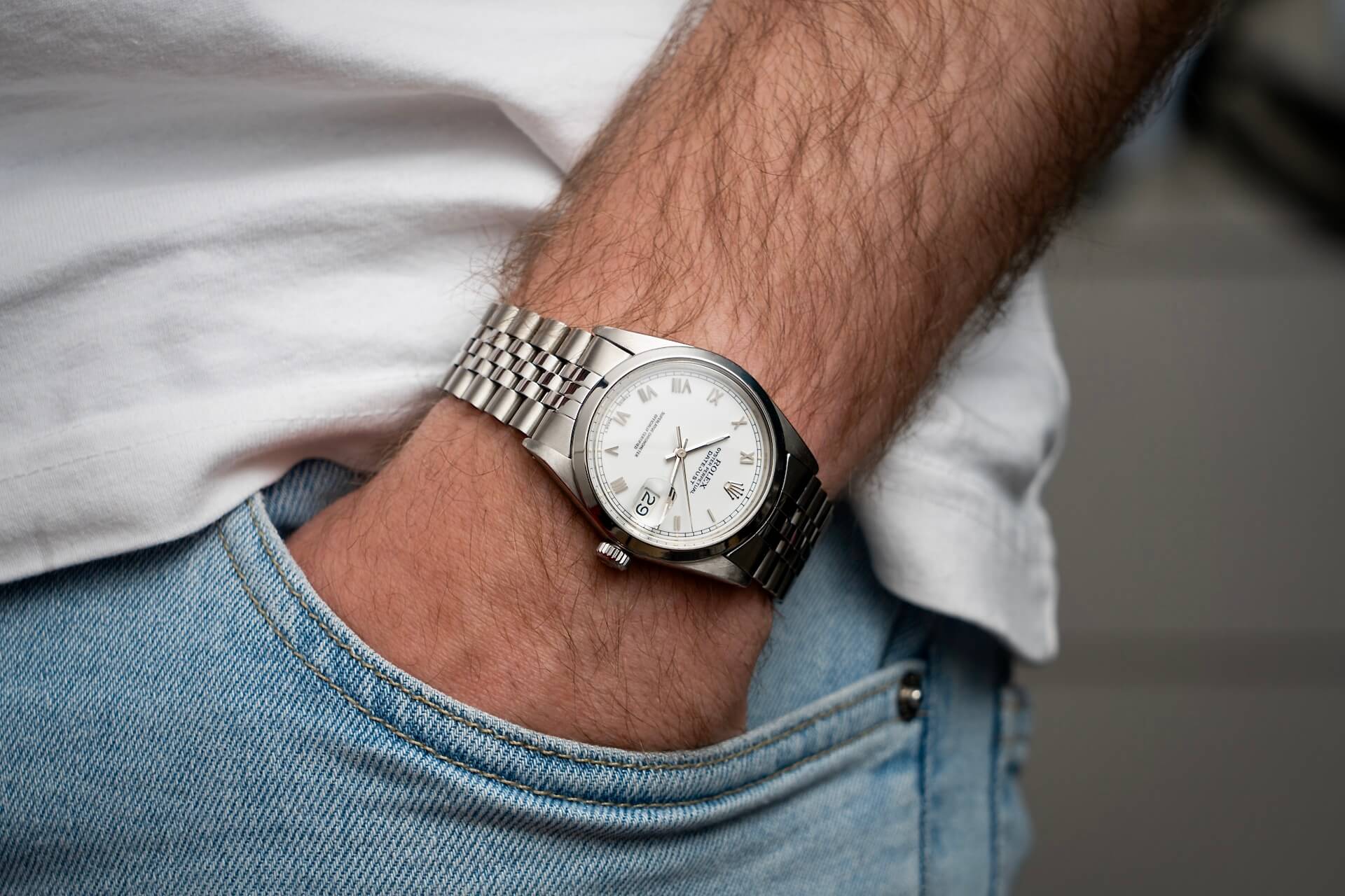 Rolex Datejust 16000 'Porcelain Dial'