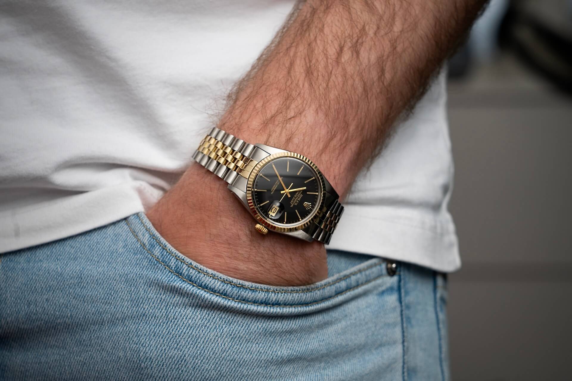 Rolex Datejust 16013 'Smokey Black'