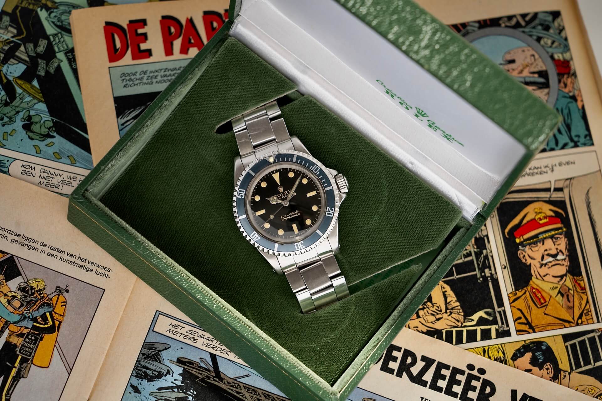 Rolex Submariner 5513 Pateted 'Gilt Dial'