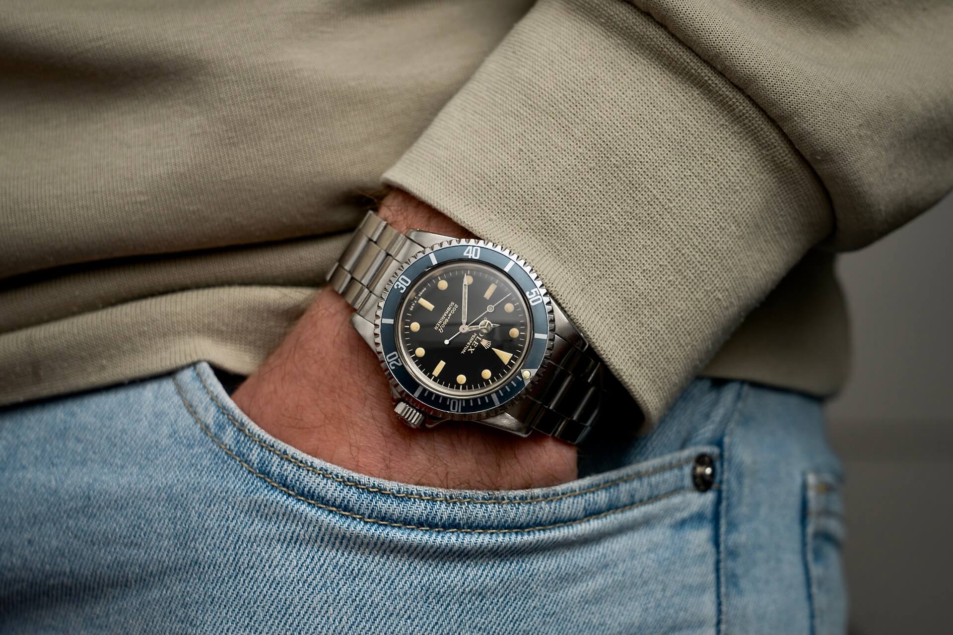 Rolex Submariner 5513 Pateted 'Gilt Dial'