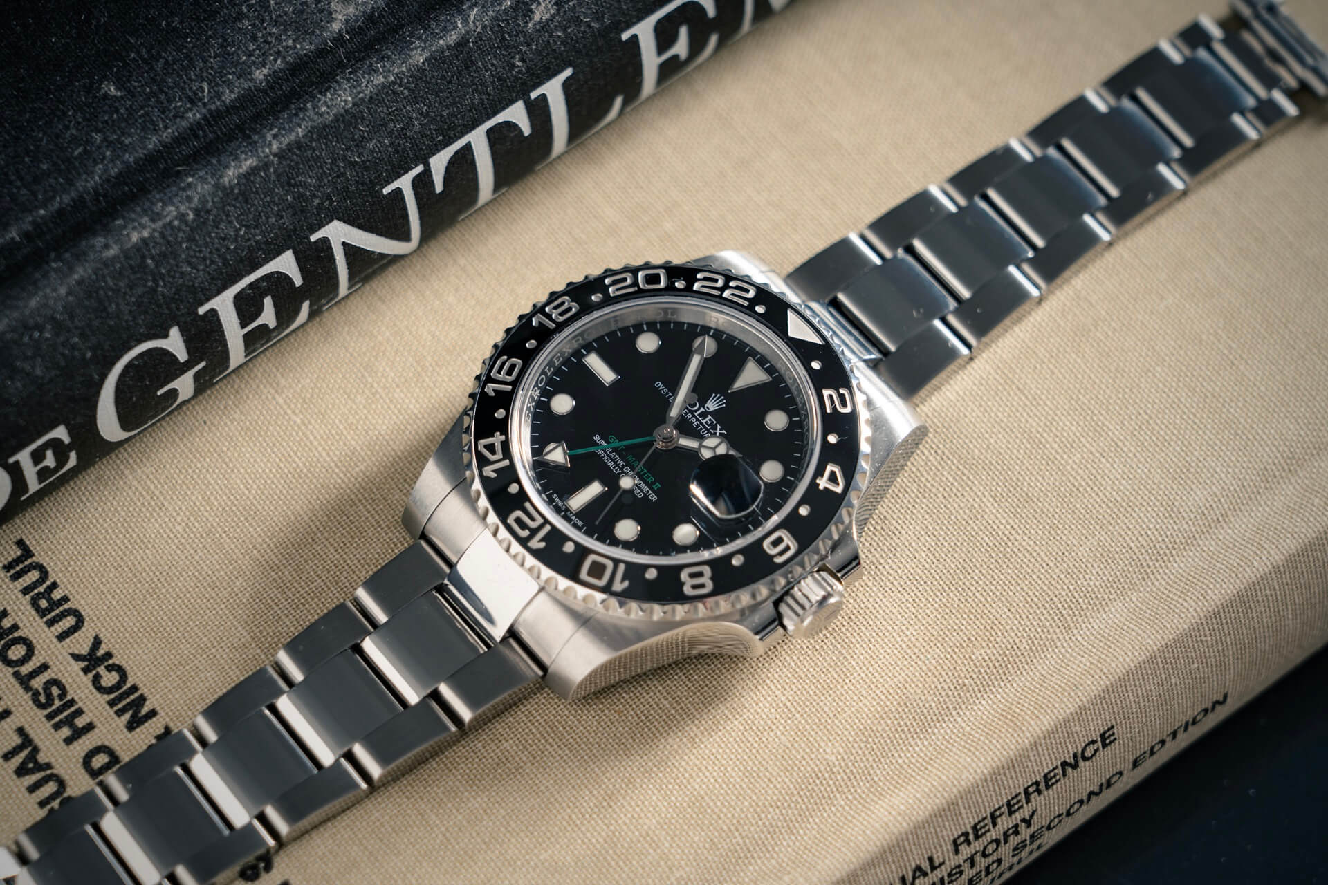 Rolex GMT-Master 116710LN B&P
