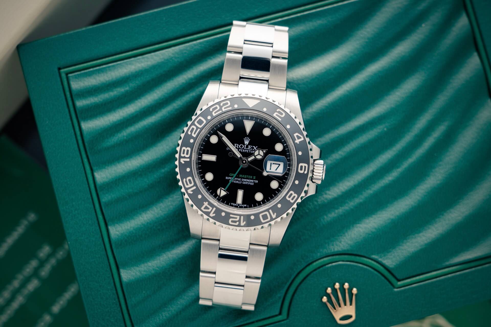 Rolex GMT-Master 116710LN B&P