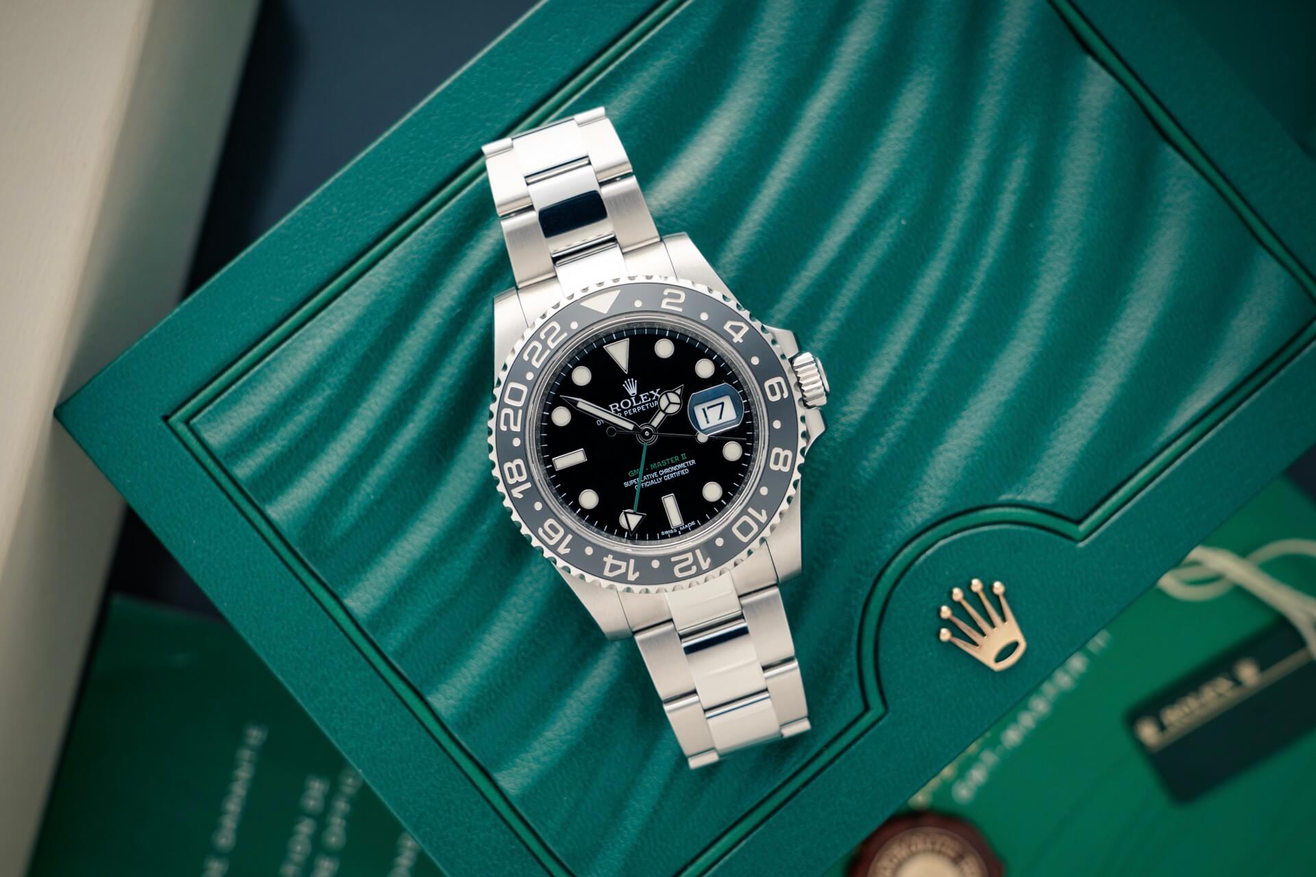 Rolex GMT-Master 116710LN B&P