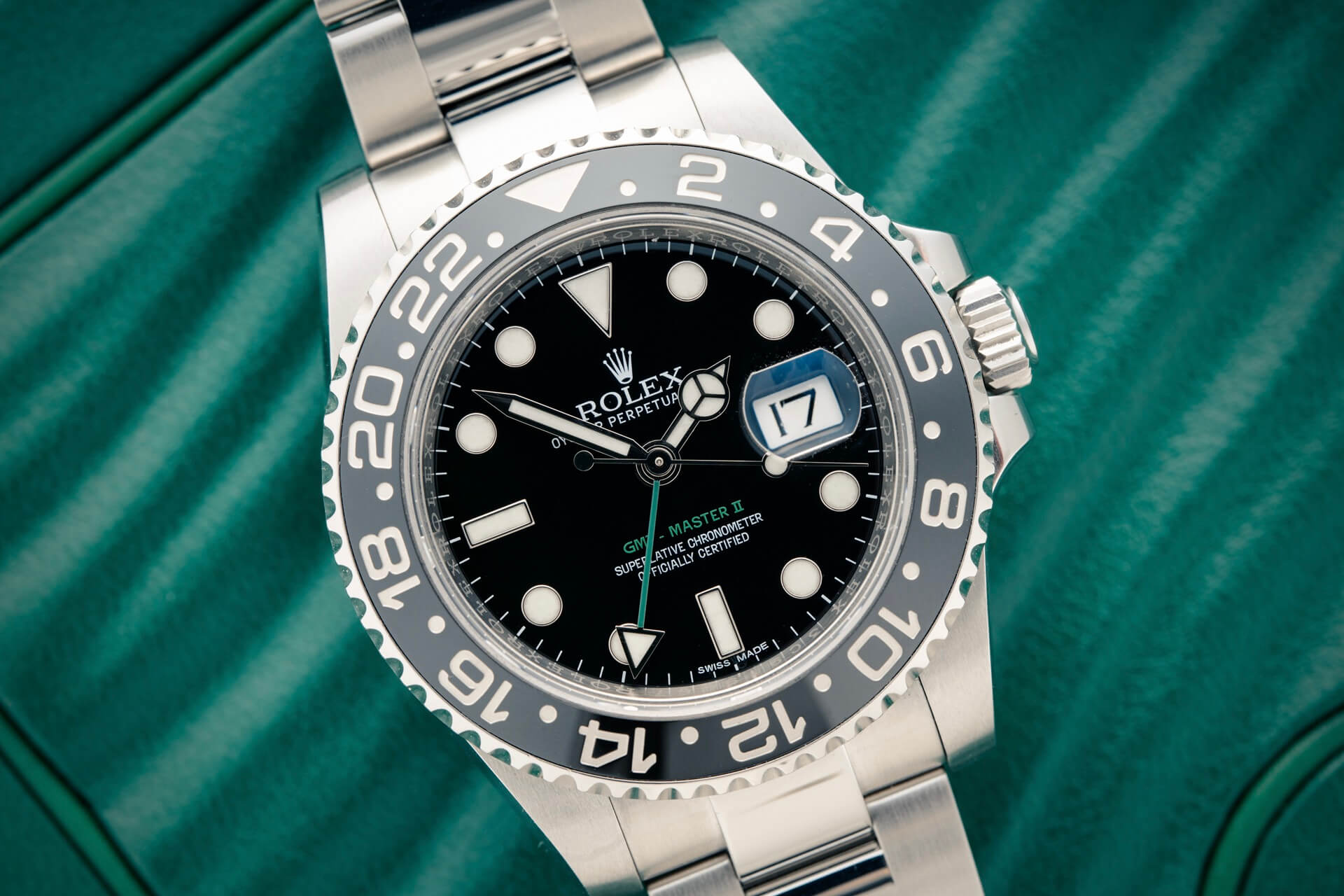 Rolex GMT-Master 116710LN B&P
