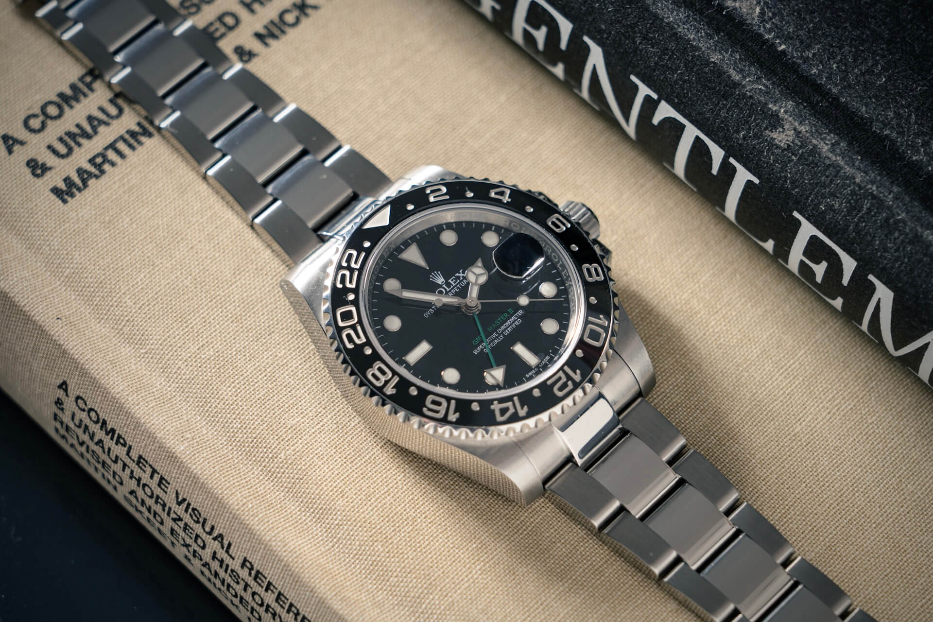 Rolex GMT-Master 116710LN B&P