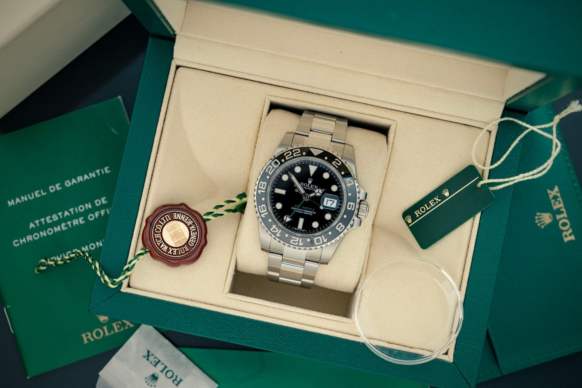 Rolex GMT-Master 116710LN B&P