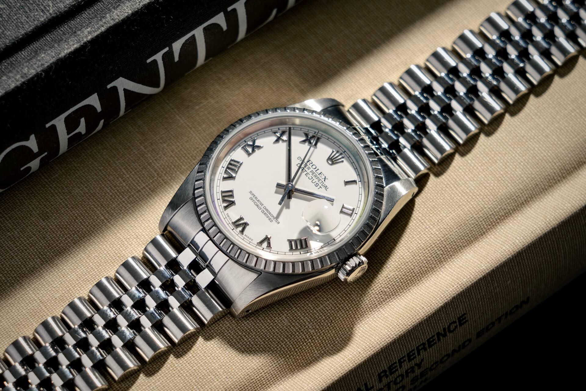 Rolex Datejust 16220 'Porcelain Dial'