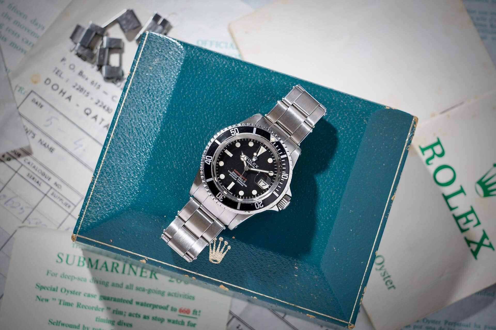 Rolex Submariner 1680 Red MK1 B&P