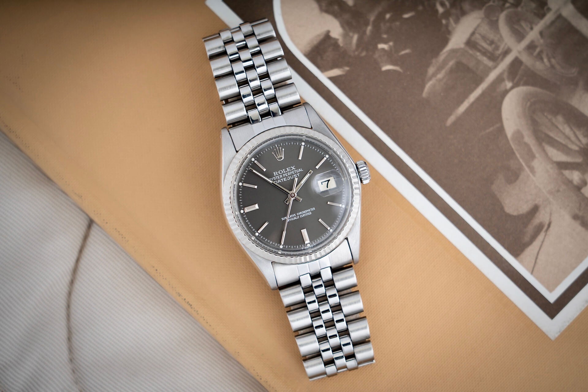 Rolex Datejust 1601 'Charcoal Dial'