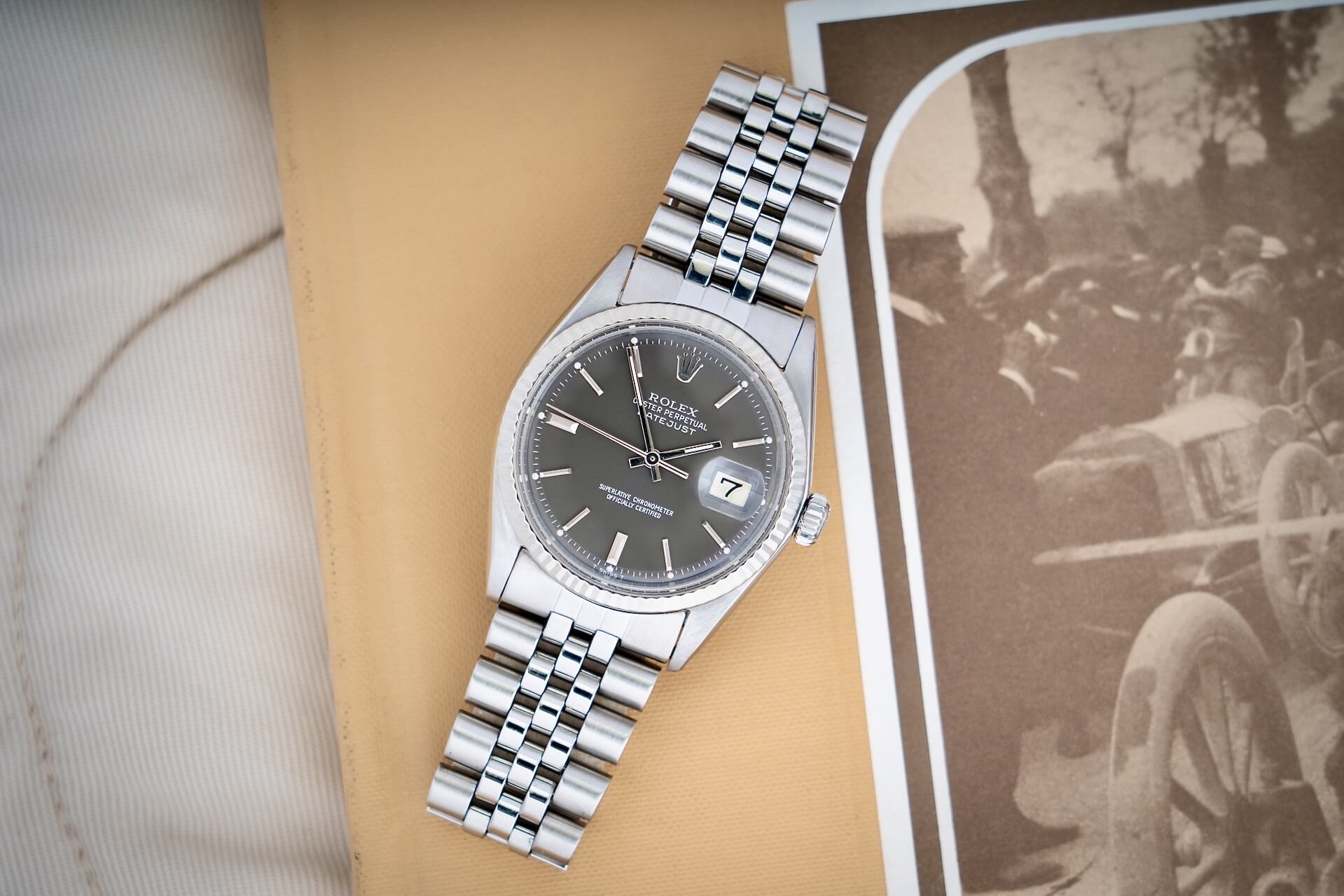 Rolex Datejust 1601 'Charcoal Dial'