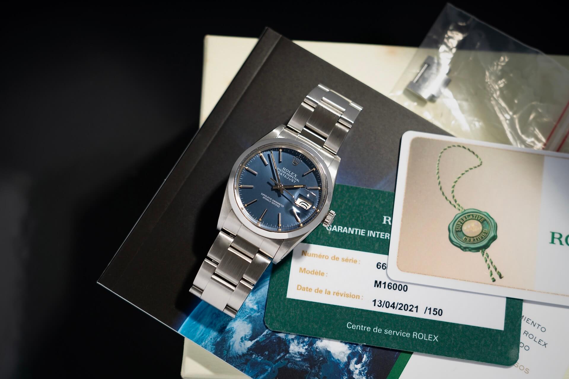 Rolex Datejust 16000 'Denim Blue'