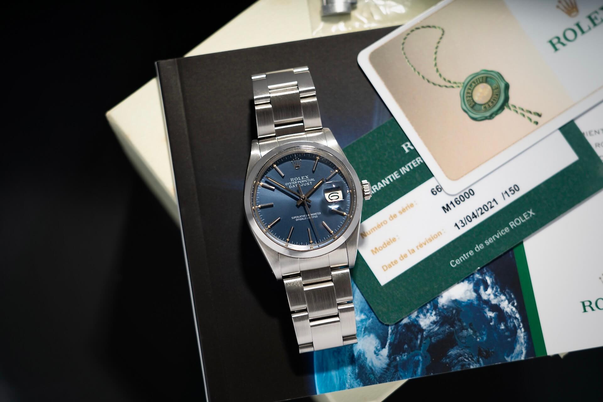 Rolex Datejust 16000 'Denim Blue'