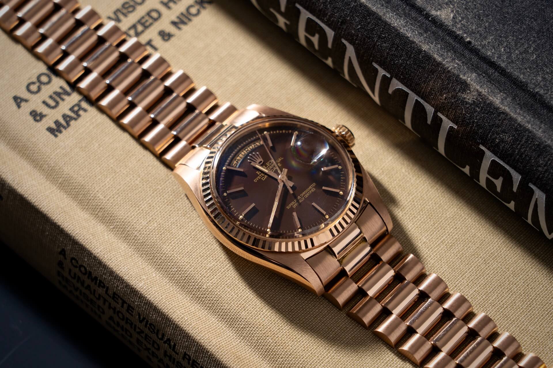 Rolex Day-Date 1803 Rose Gold ‘Chocolate’ Dial