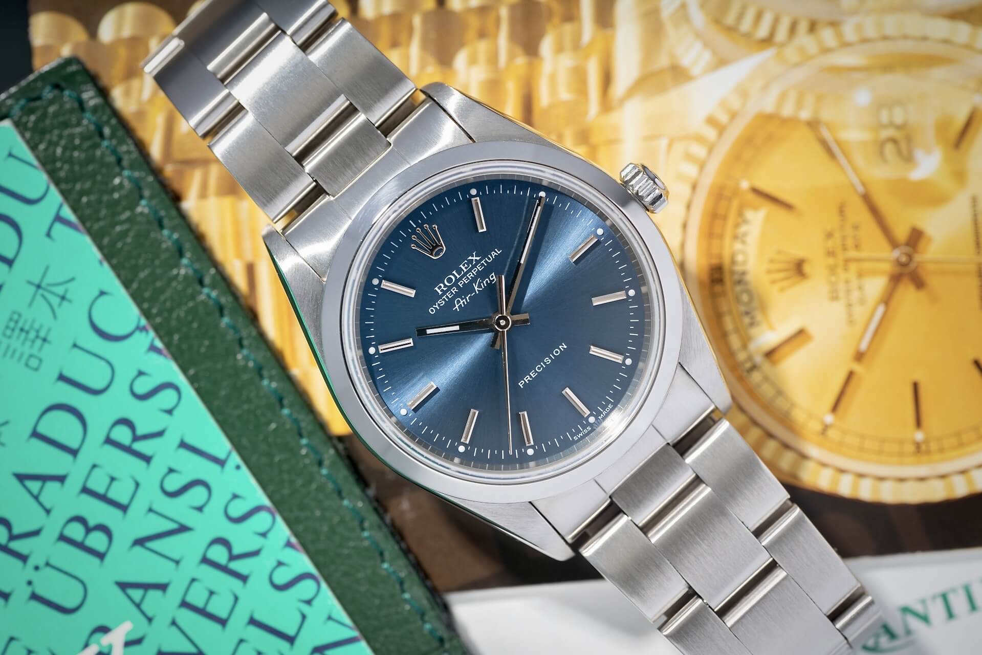 Rolex Air-King 14000 B&P