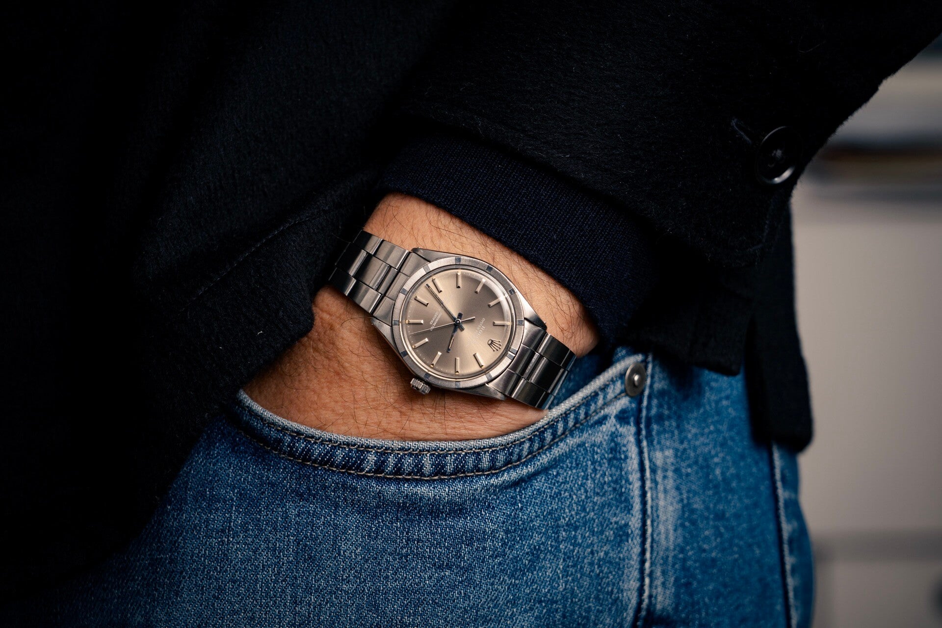 Rolex Oyster Perpetual 1007 'Taupe Dial'