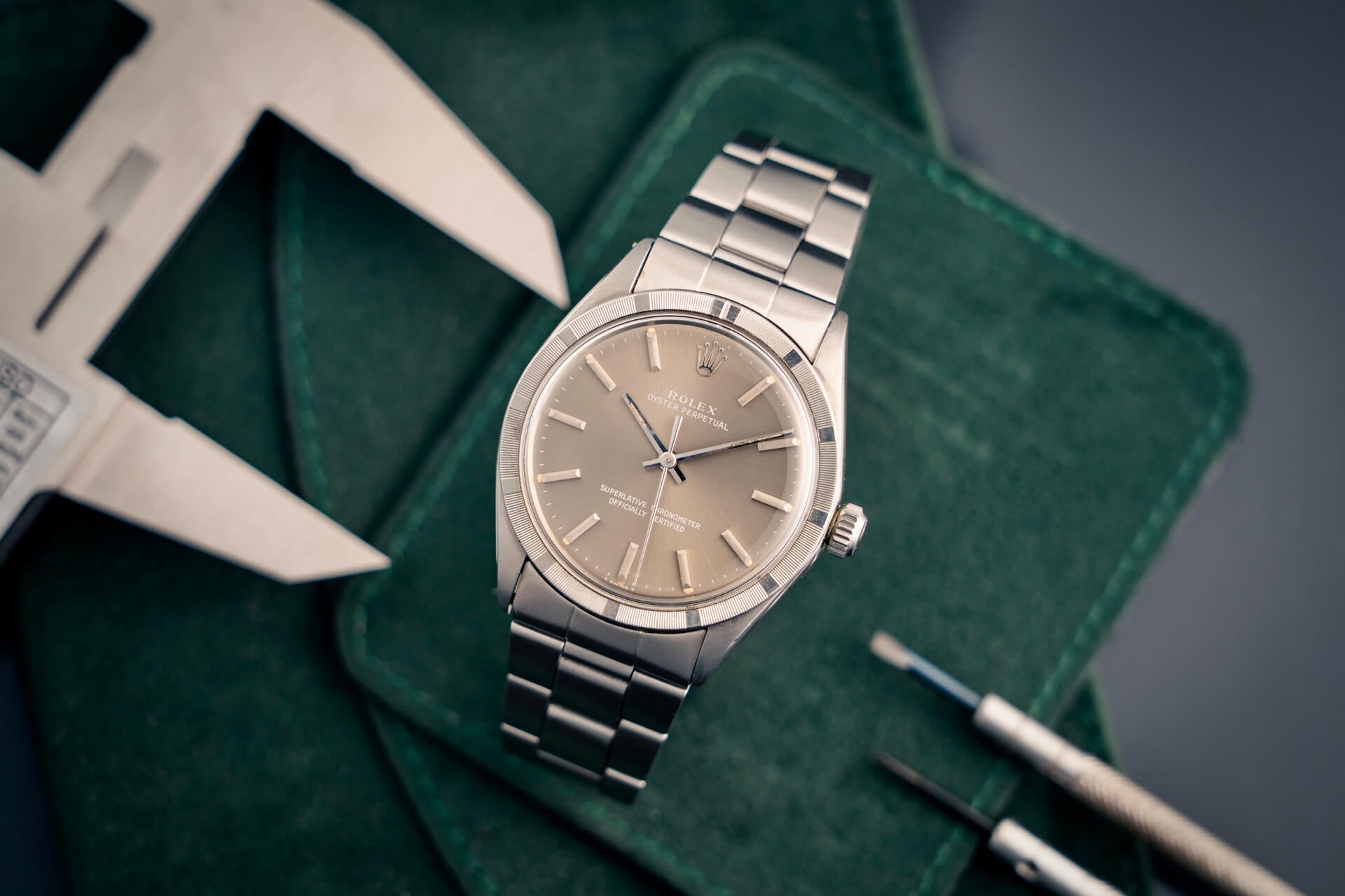Rolex Oyster Perpetual 1007 'Taupe Dial'