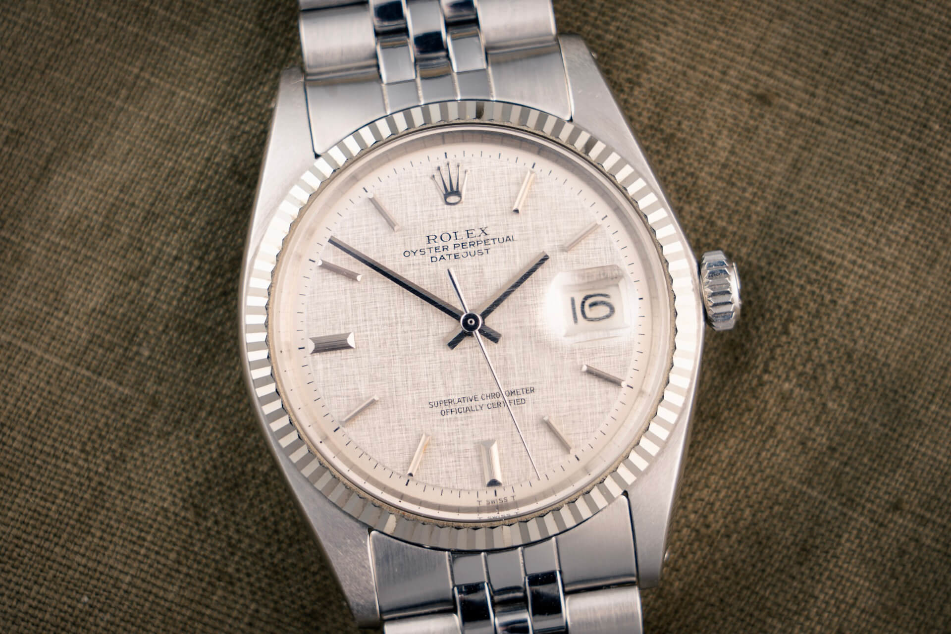 Rolex Datejust 1601 'Japan Linen'