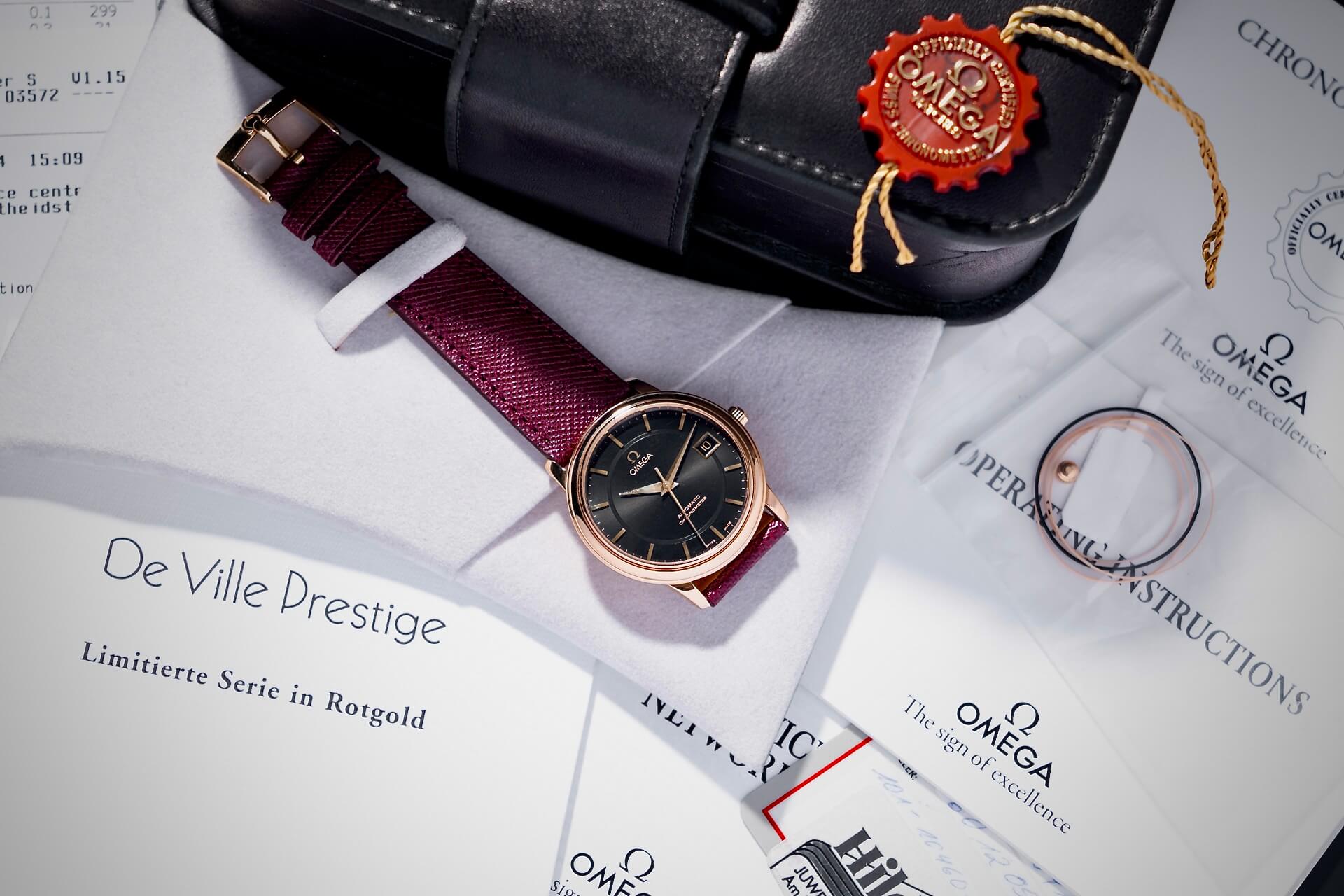 Omega DeVille Prestige 4601.54.11 B&P