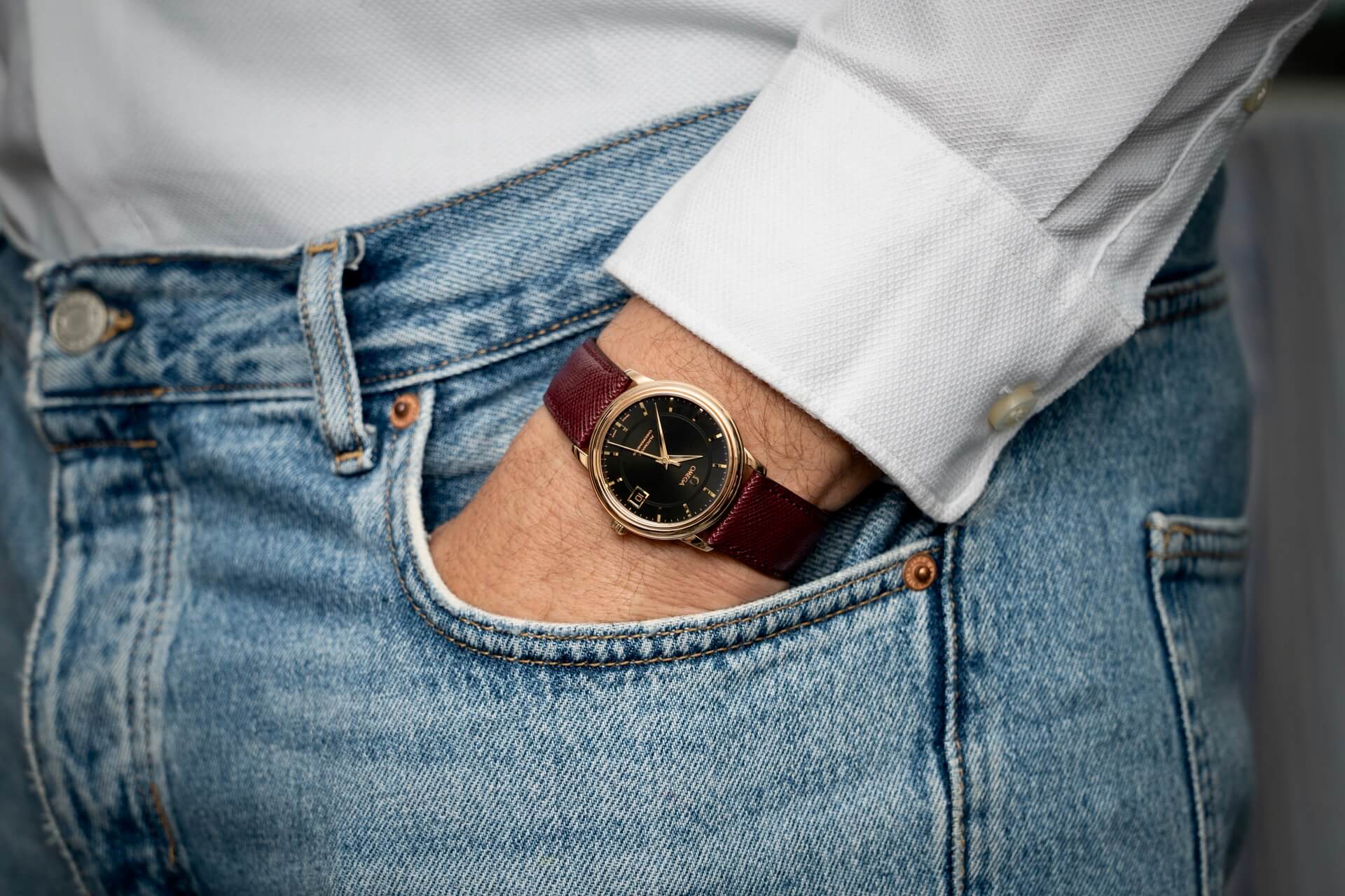 Omega DeVille Prestige 4601.54.11 B&P