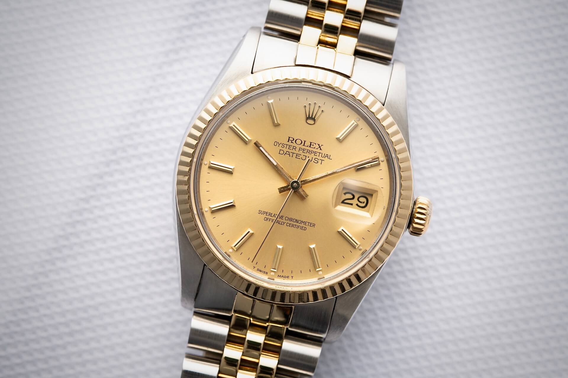 Rolex Datejust 16013 'Champagne Dial'