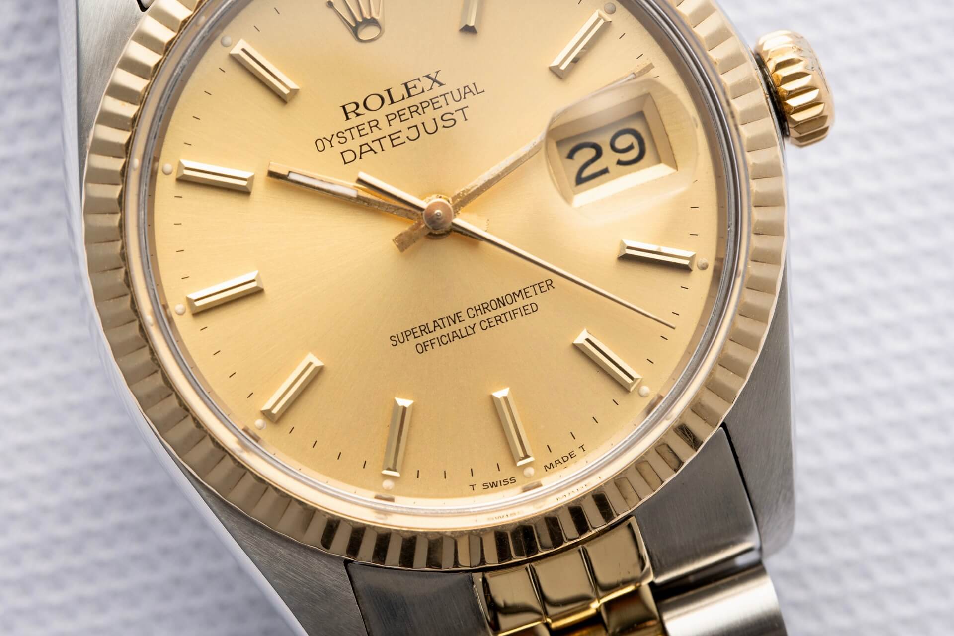 Rolex Datejust 16013 'Champagne Dial'