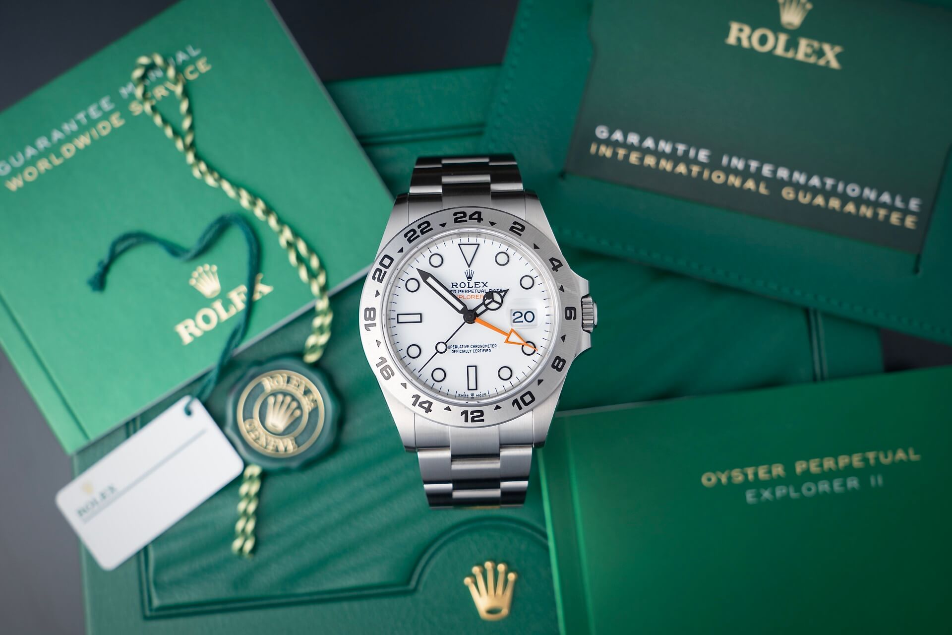 Rolex Explorer II 226570 B&P
