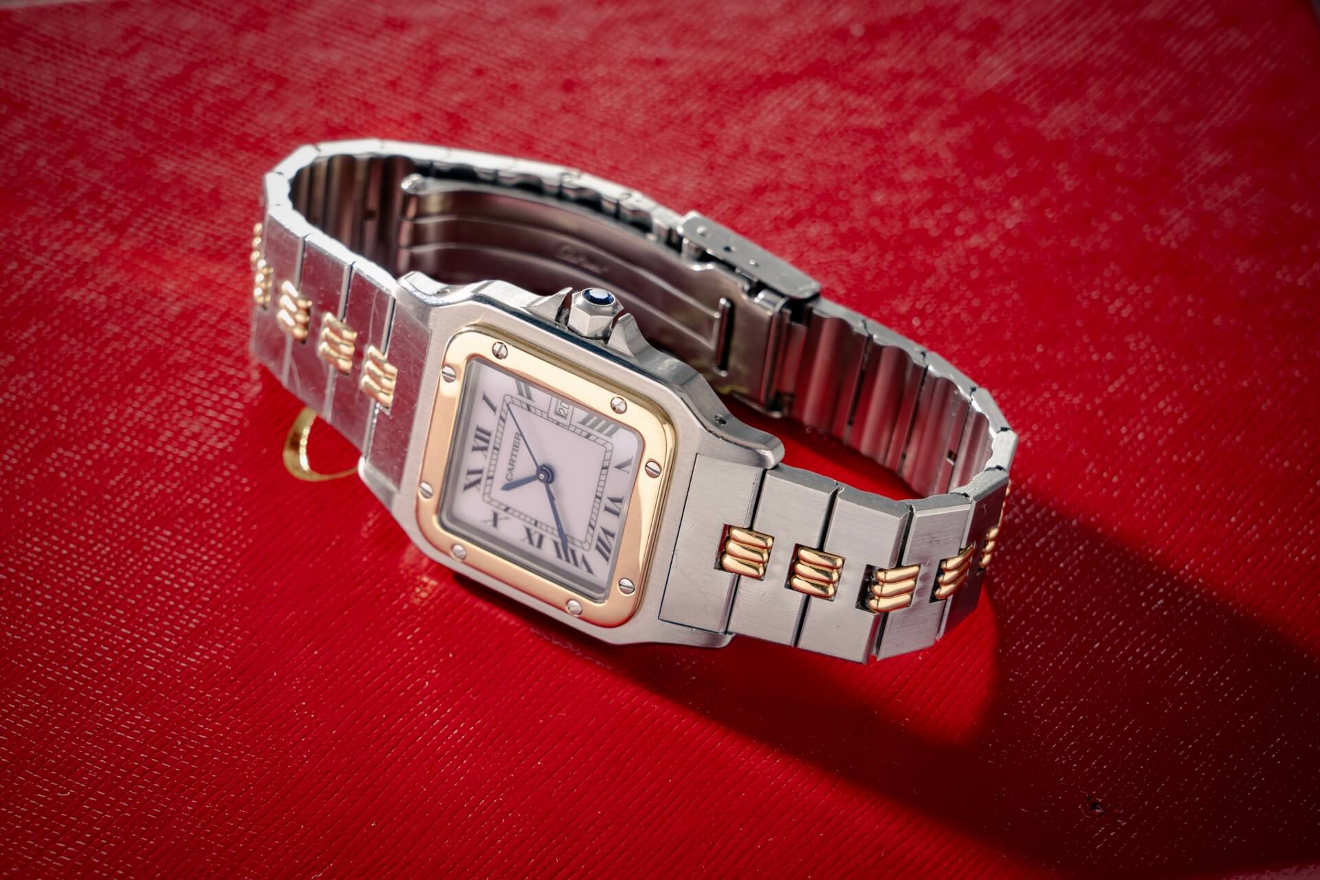 Cartier Santos Carrée 2961 ‘Godron’