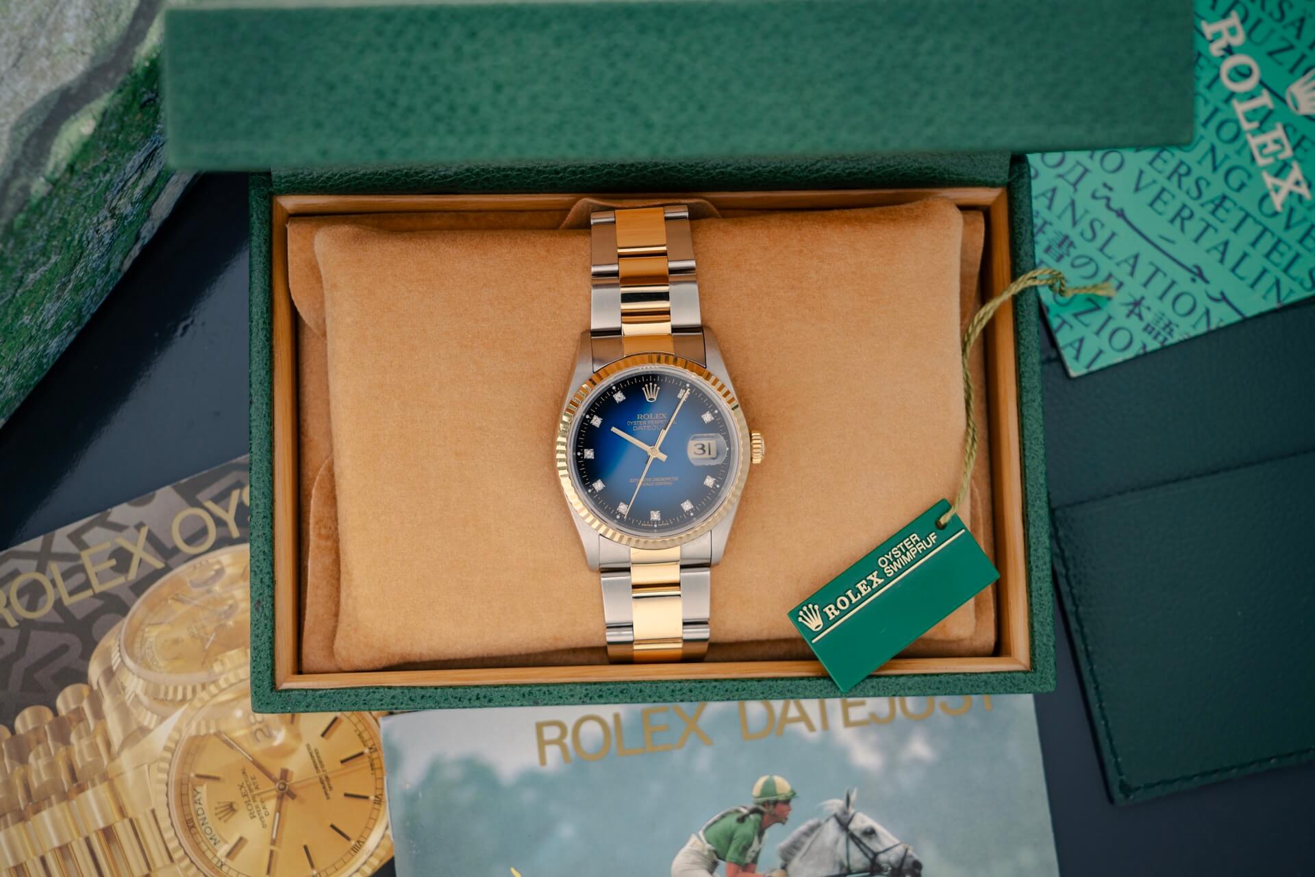 Rolex Datejust 16233 ‘Diamond Vignette’