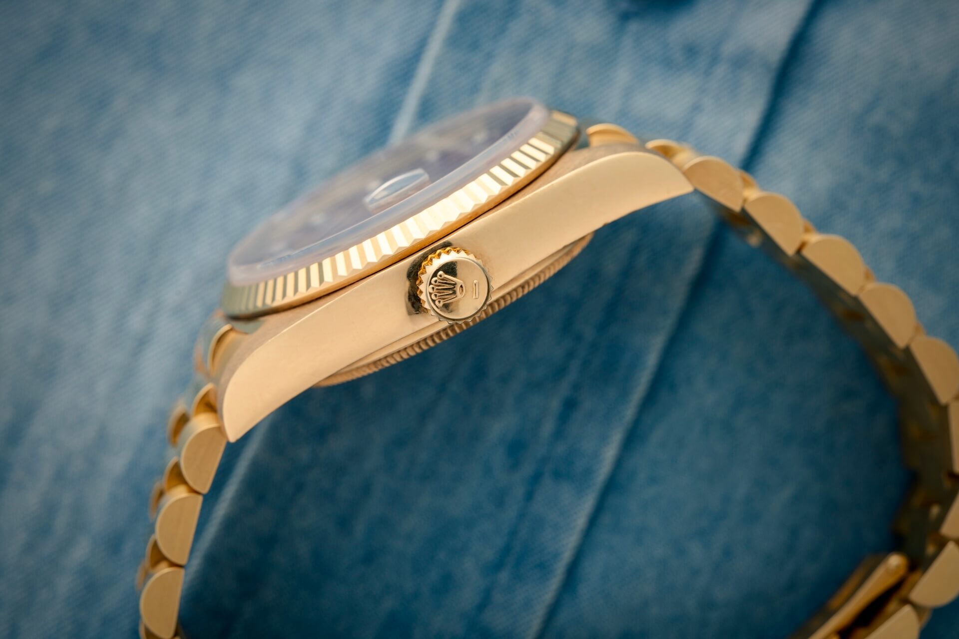 Rolex Day-Date 18038 ‘Diamond Oxblood Stella’