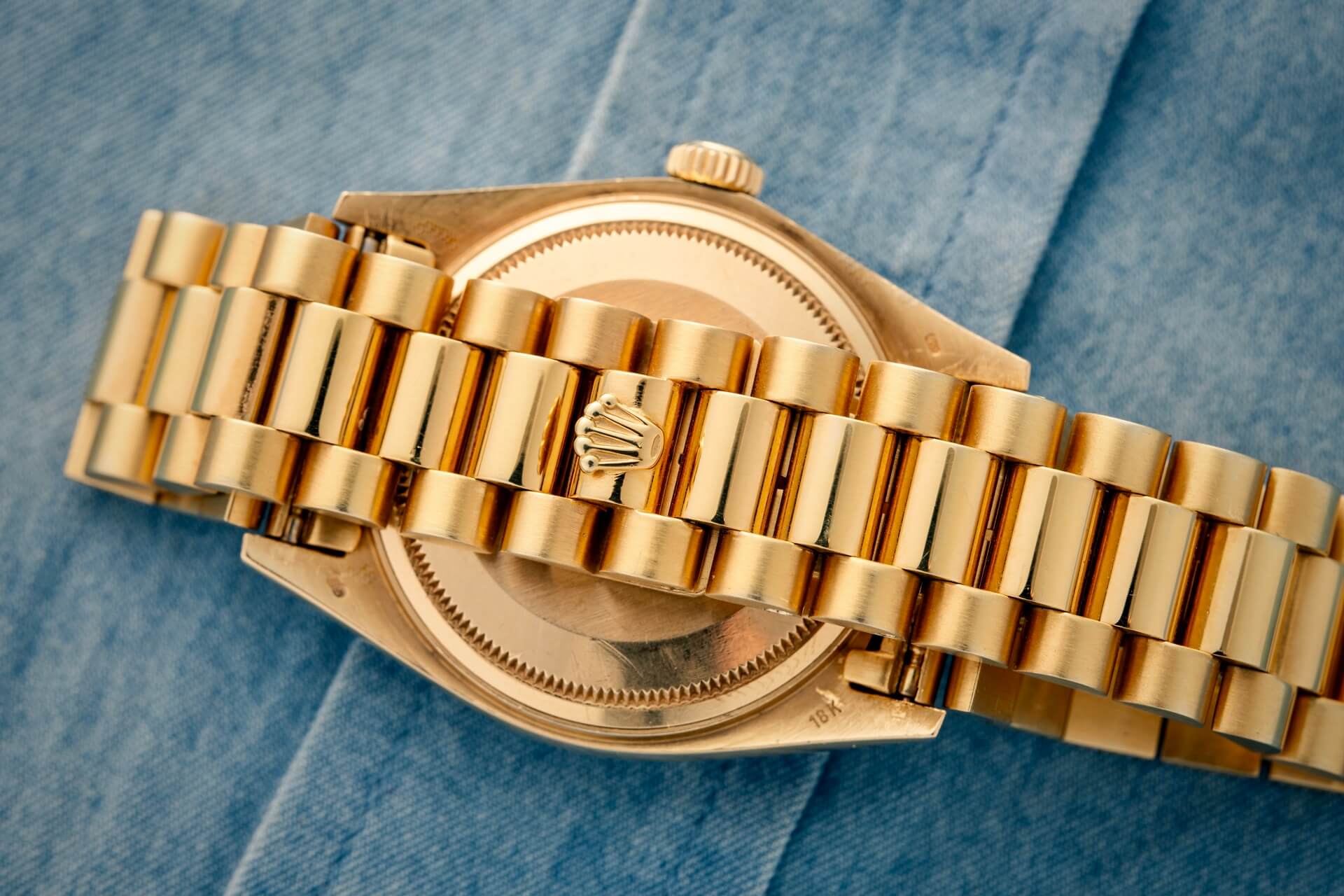 Rolex Day-Date 18038 ‘Diamond Oxblood Stella’