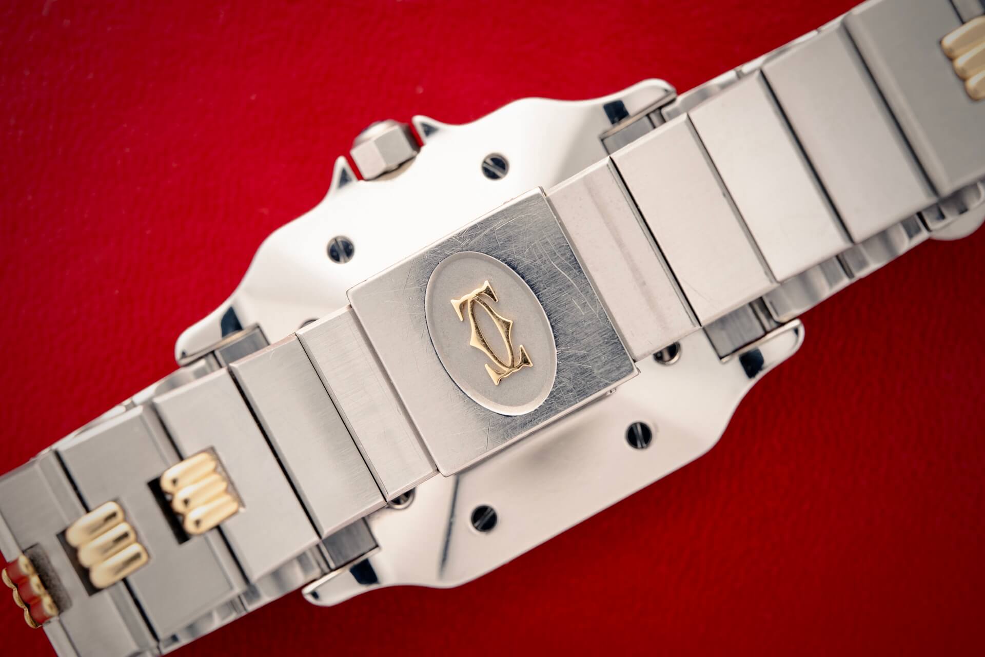 Cartier Santos Carrée 2961 ‘Godron’