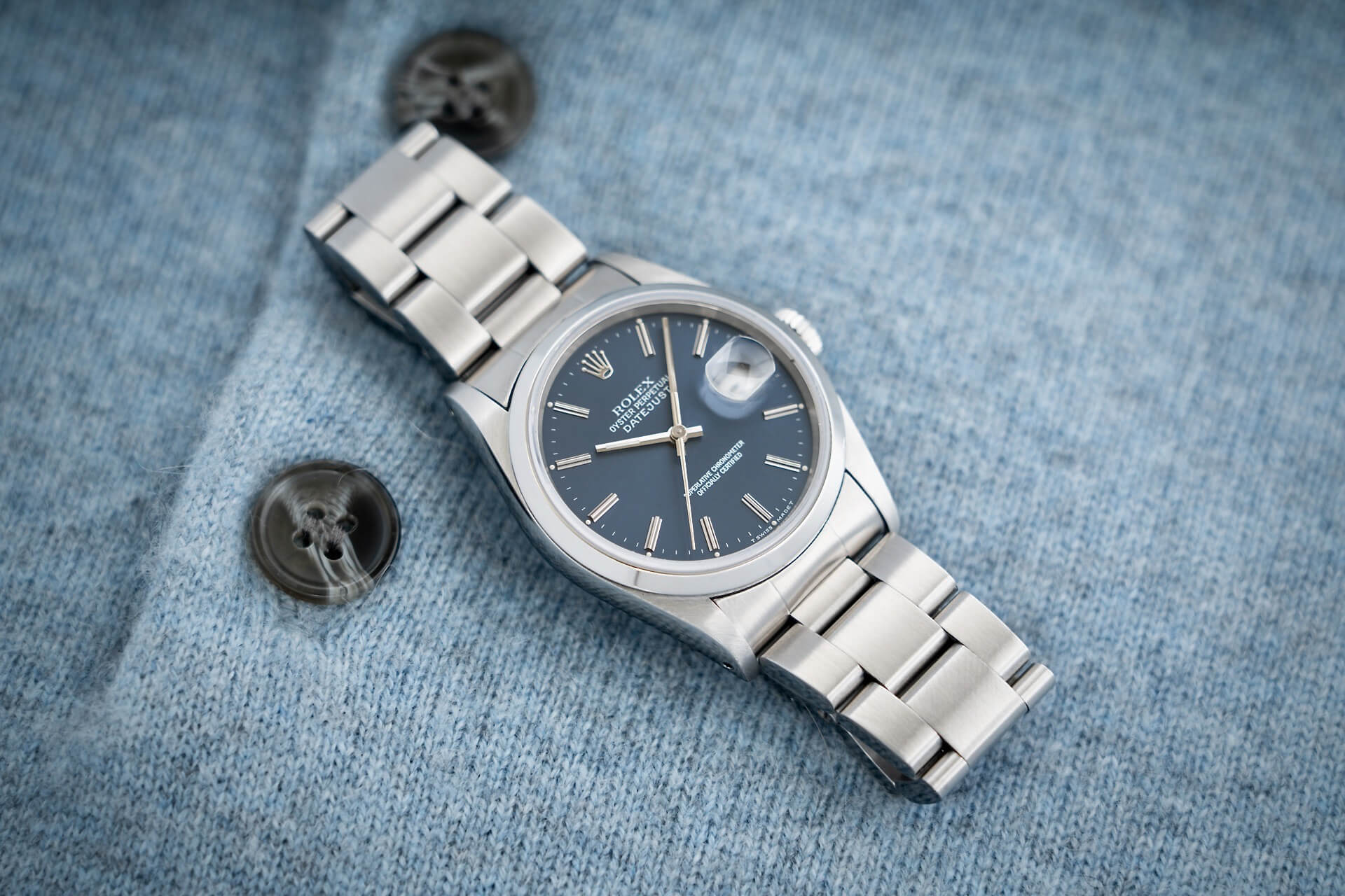 Rolex Datejust 16200 'Denim Blue'