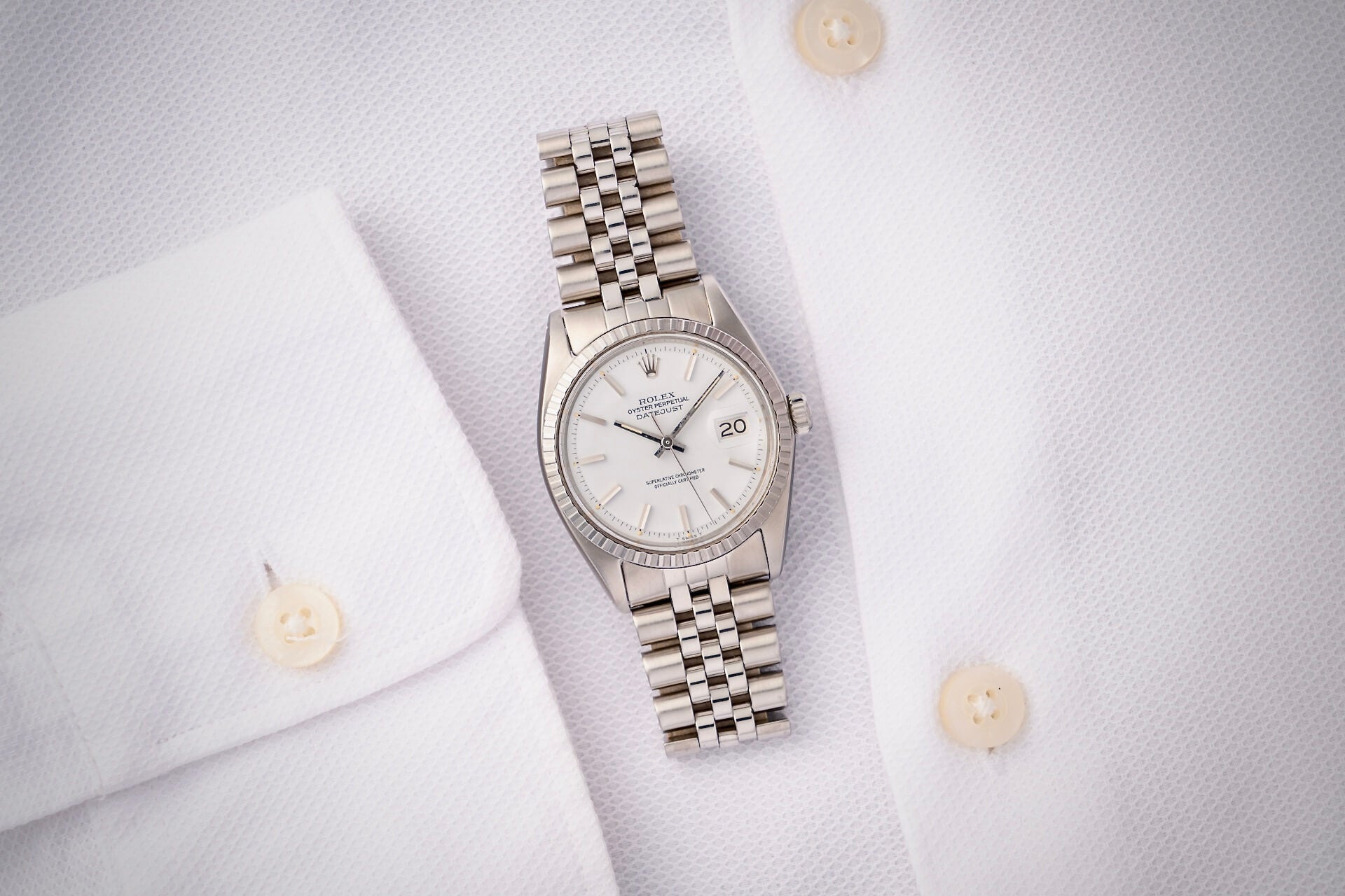 Rolex Datejust 1603 'Polar Dial'