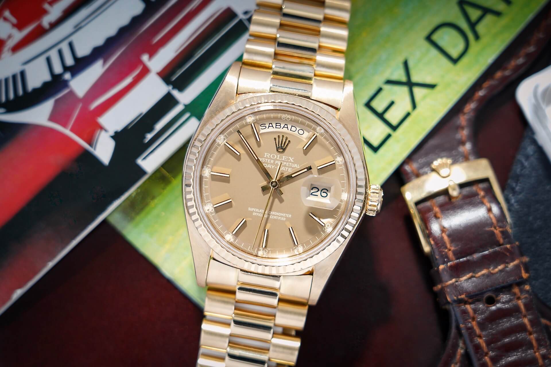 Rolex Day-Date 1803 '5 Minute Havana Dial’